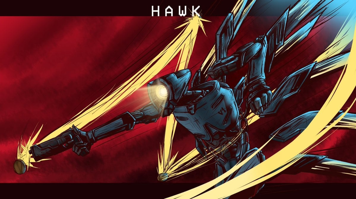 1200x680 _hawk (Ultrakill), Desktop