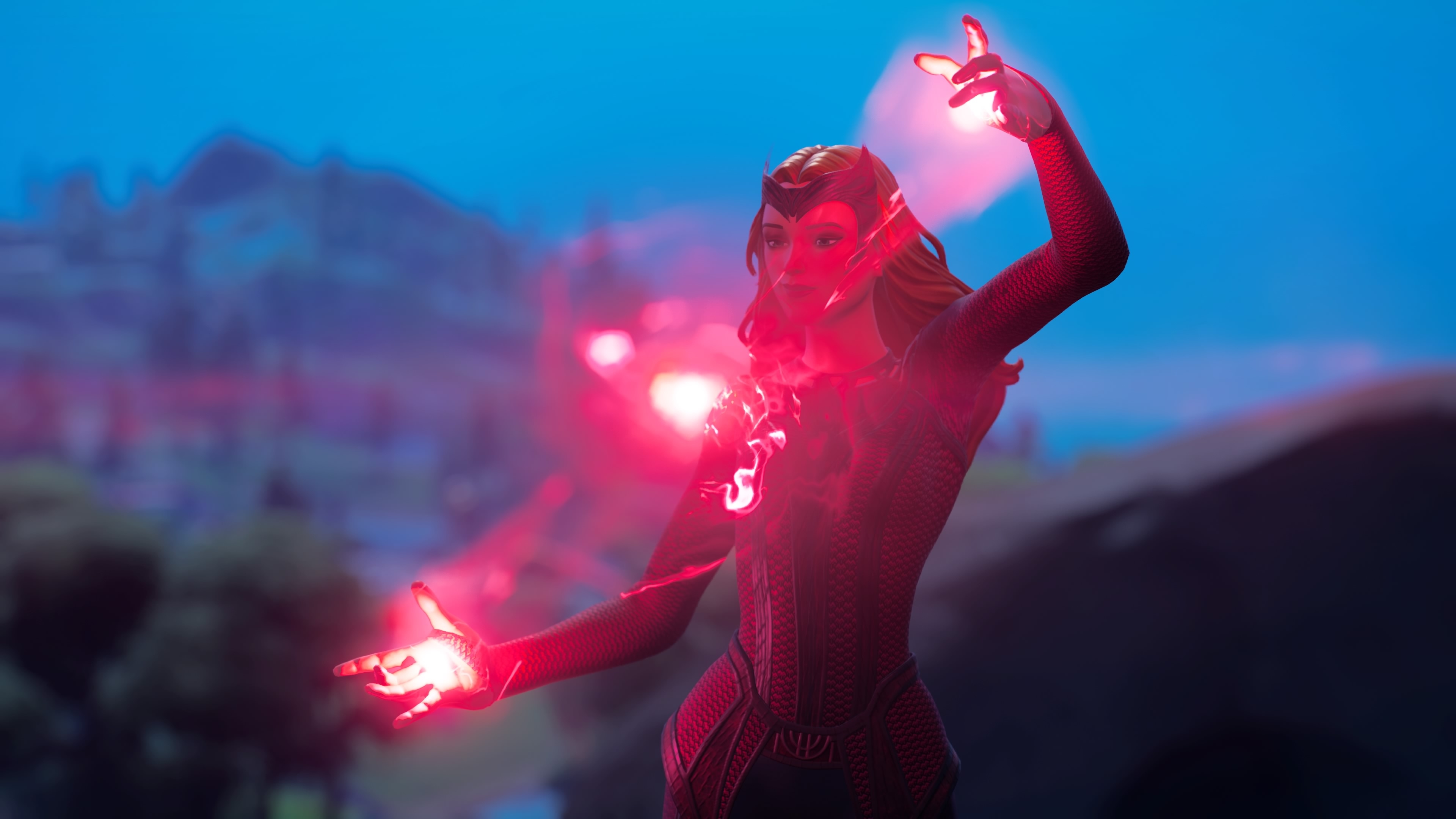 3840x2160 Scarlet Witch Fortnite wallpaper, Desktop