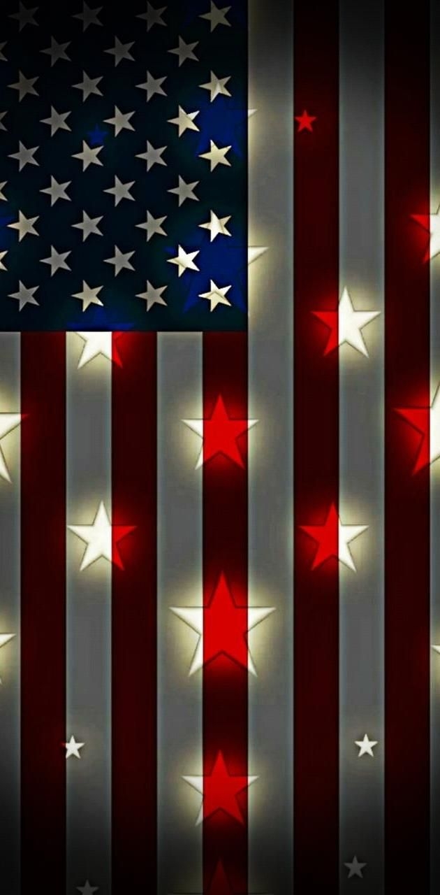 630x1280 American flag wallpaper iphone, Phone