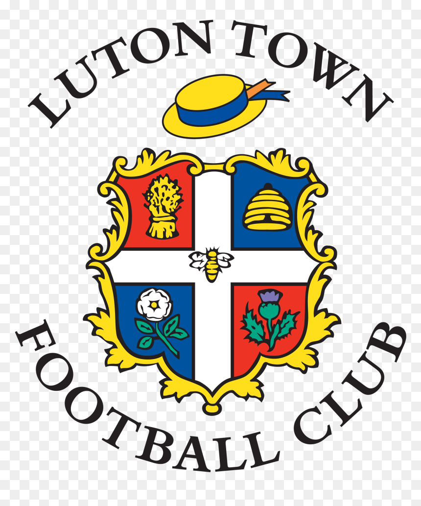 860x1040 Luton Town Fc Logo Png Town Football Club Badge, Transparent Png, Phone