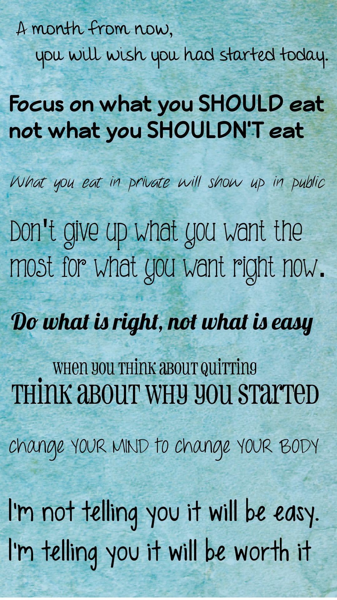 1080x1920 Weight Loss Motivation Quotes Phone Wallpaper for Galaxy S4, Phone