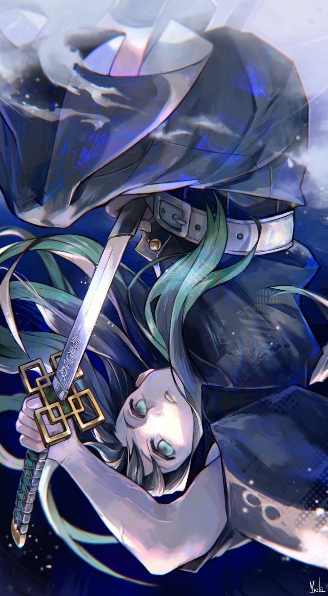 1060x1920 Muichiro Tokito Demon Slayer: Kimetsu No Yaiba, Phone