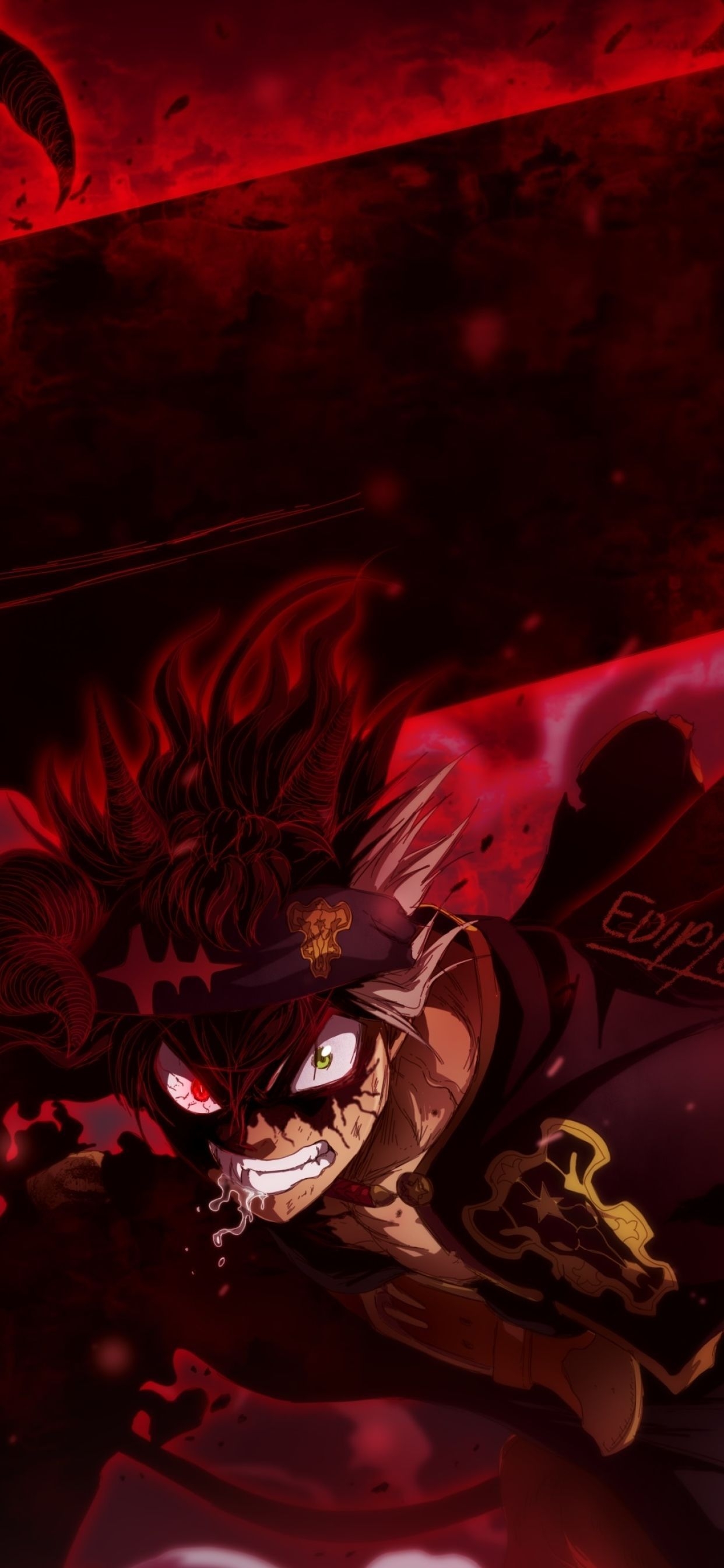 1250x2690 Asta in Black Clover iPhone XS MAX Wallpaper, HD Anime 4K Wallpaper, Image, Photo and Background Den. Black clover anime, Cute black wallpaper, HD anime wallpaper, Phone