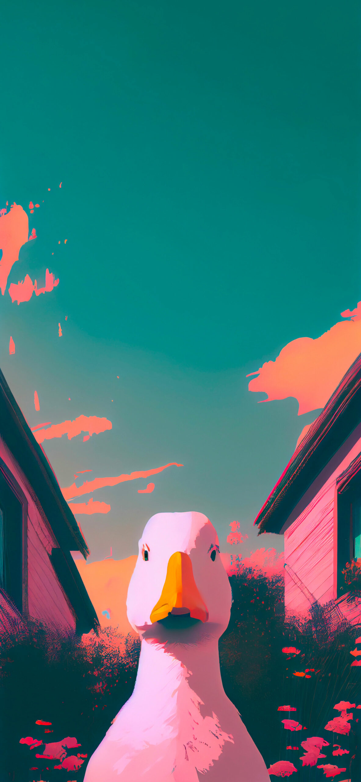 1190x2560 Preppy Duck Aesthetic Wallpaper Wallpaper iPhone, Phone