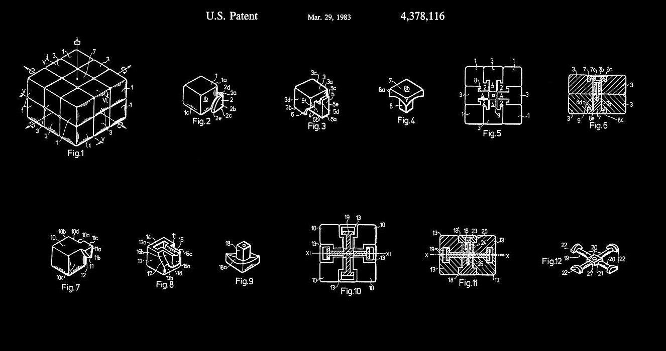 1330x700 Rubik's Cube Patent PC Wallpaper, Desktop