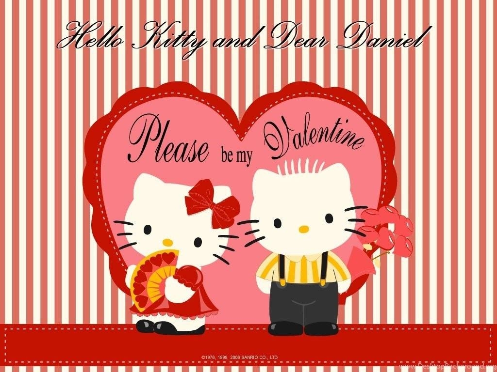 1030x770 Hello Kitty Valentine Wallpaper Desktop Background, Desktop