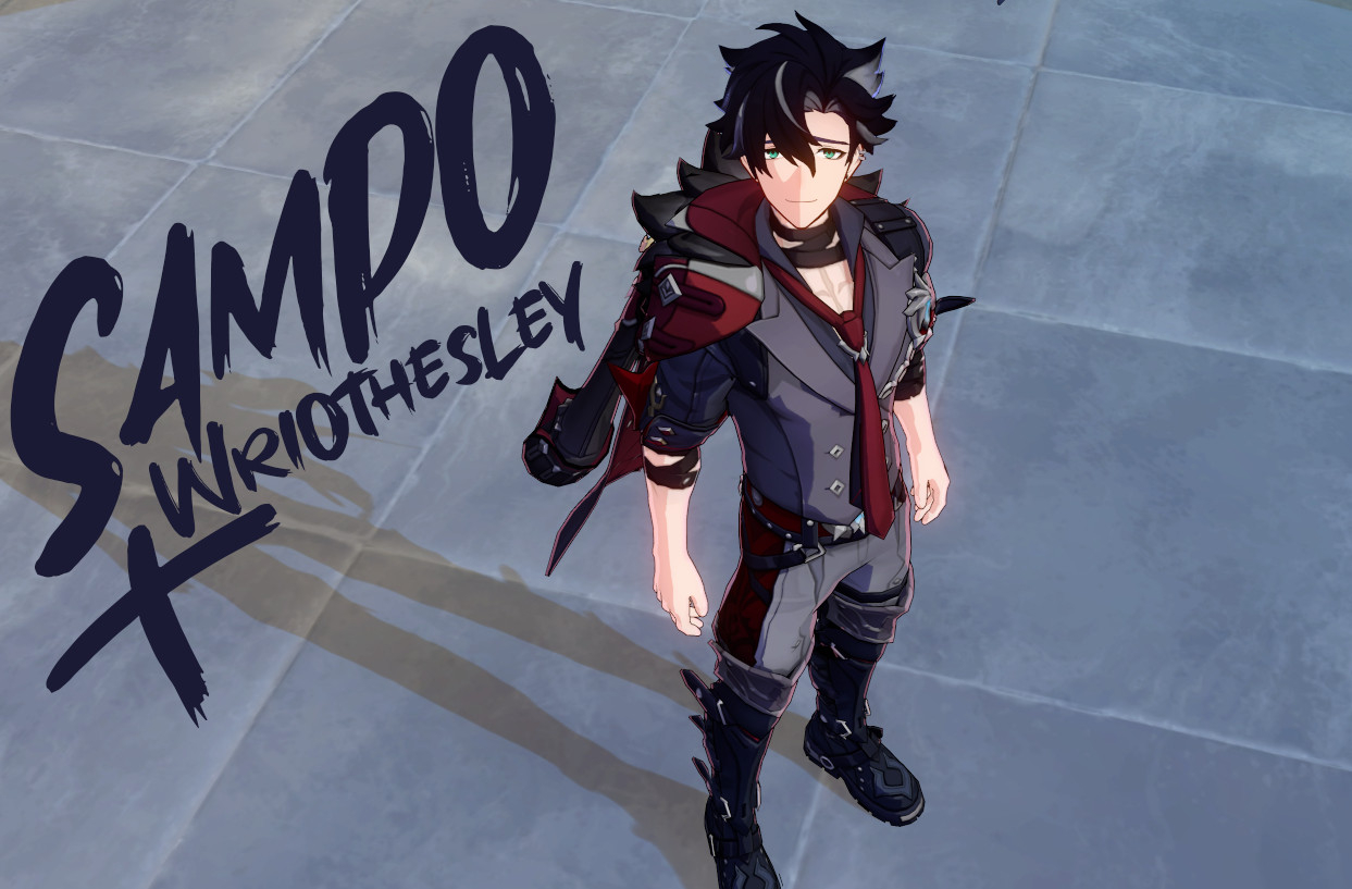 1250x820 Sampo x Wriothesley [Honkai Star Rail] [Mods], Desktop