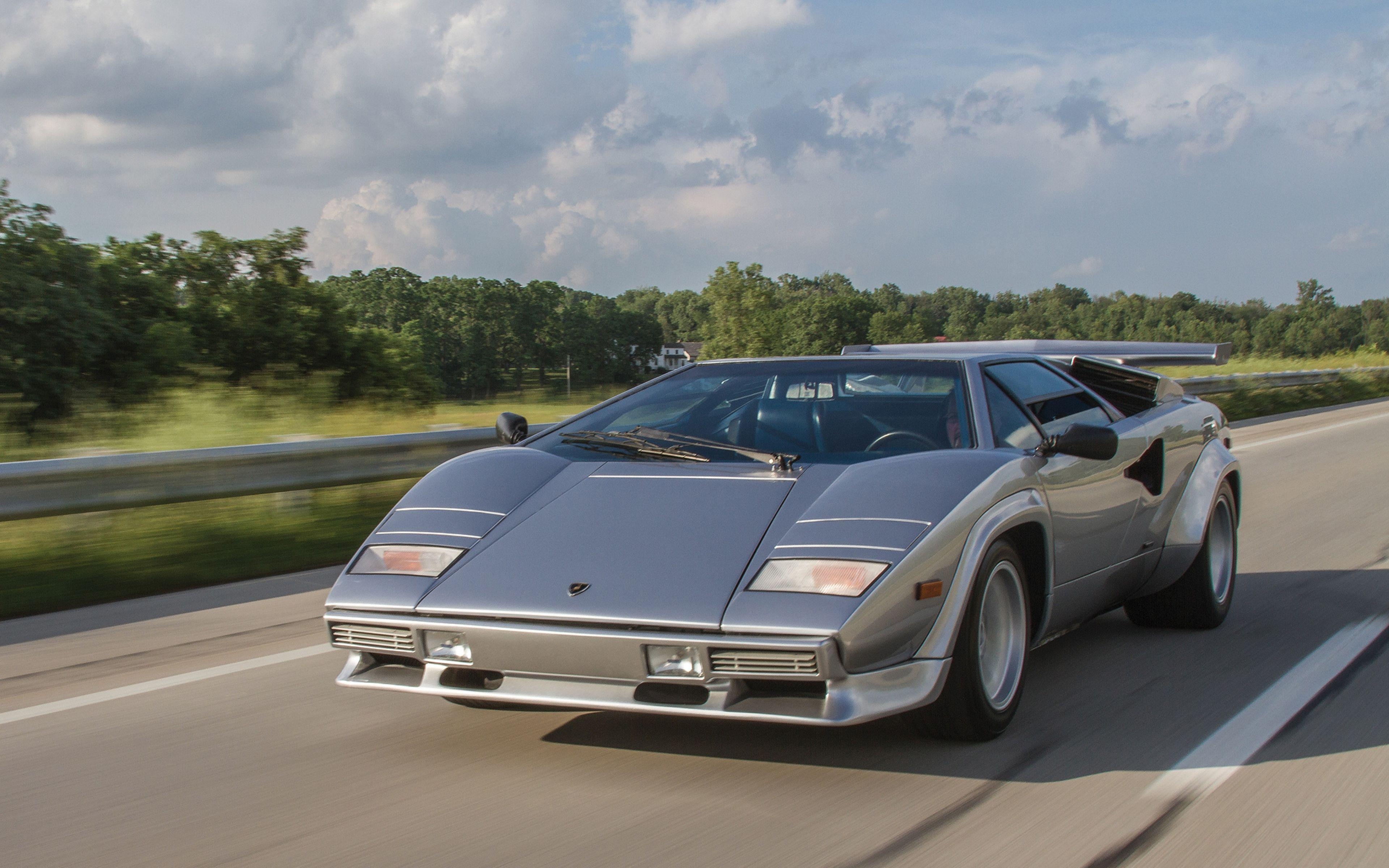 3840x2400 Download Wallpaper  Lamborghini, Countach, Lp500s, Desktop