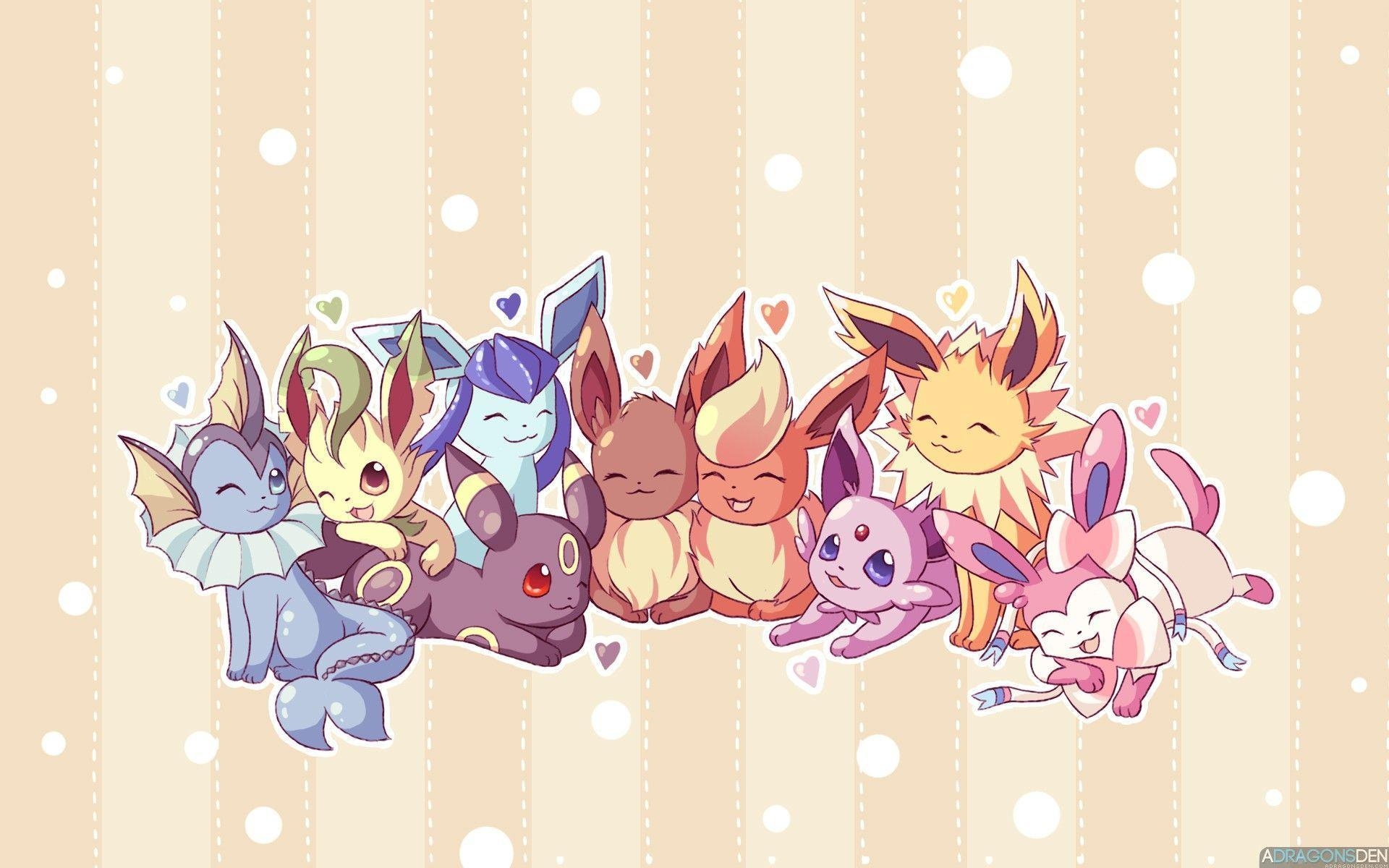 1920x1200 Evolution, So cute and Pokemon, Desktop