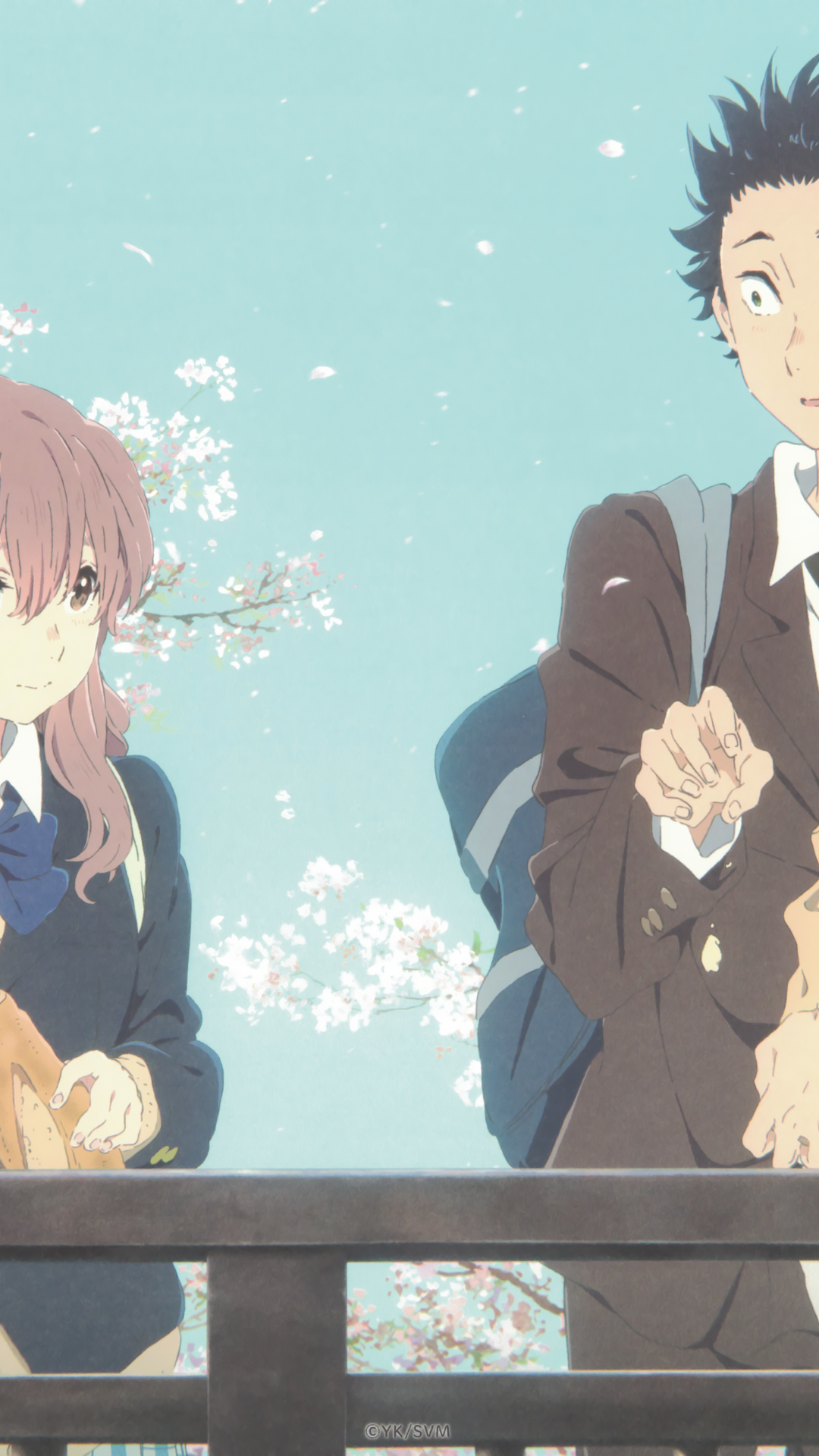 1080x1920 A Silent Voice Wallpaper for iPhone and Android, Phone