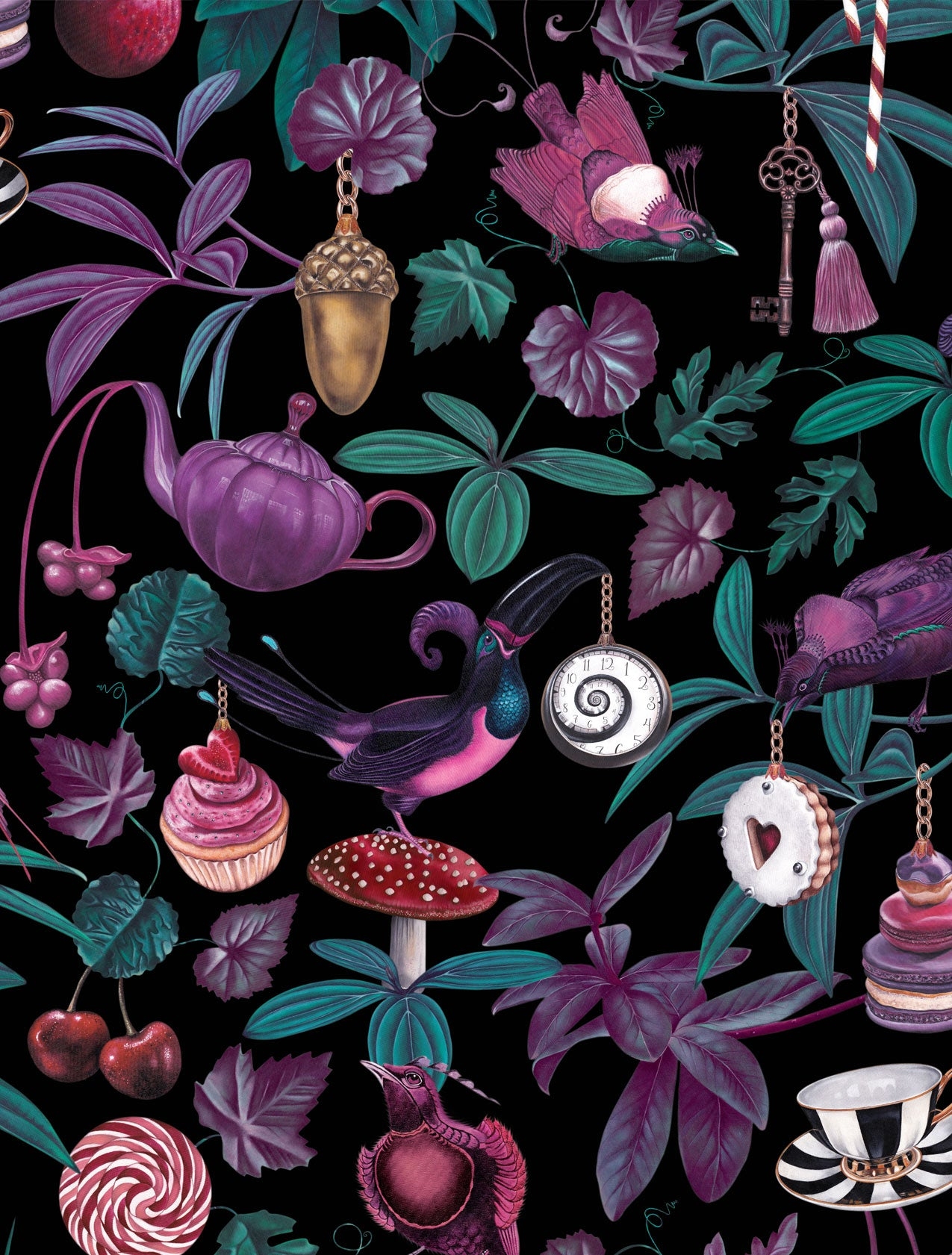 1280x1690 Witch and Watchman. Belladonna Dark Luxury Wallpaper, Phone
