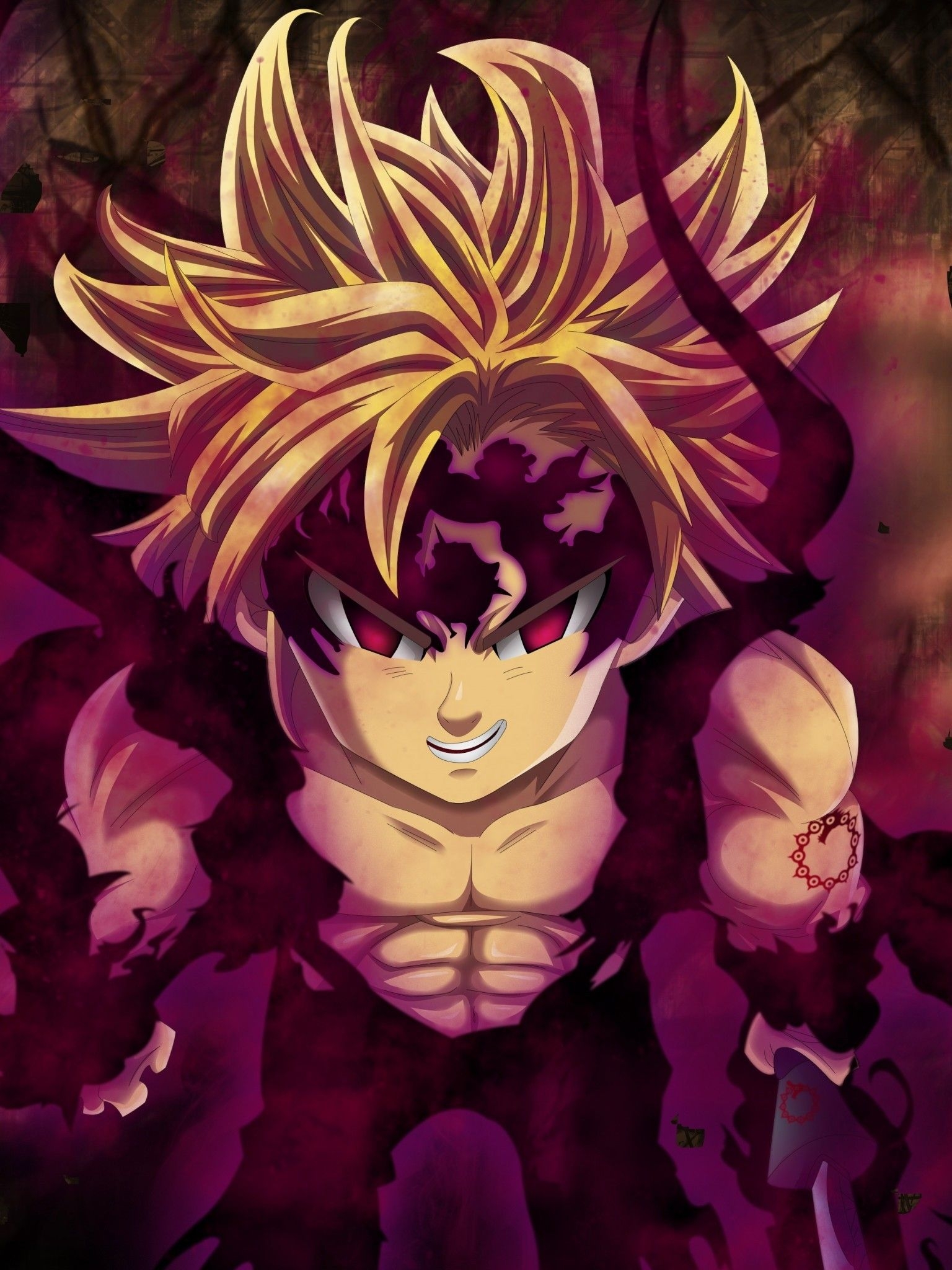 1540x2050 Meliodas, Nanatsu No Taizai, The Seven Deadly Sins, Wallpaper & Background Download, Phone