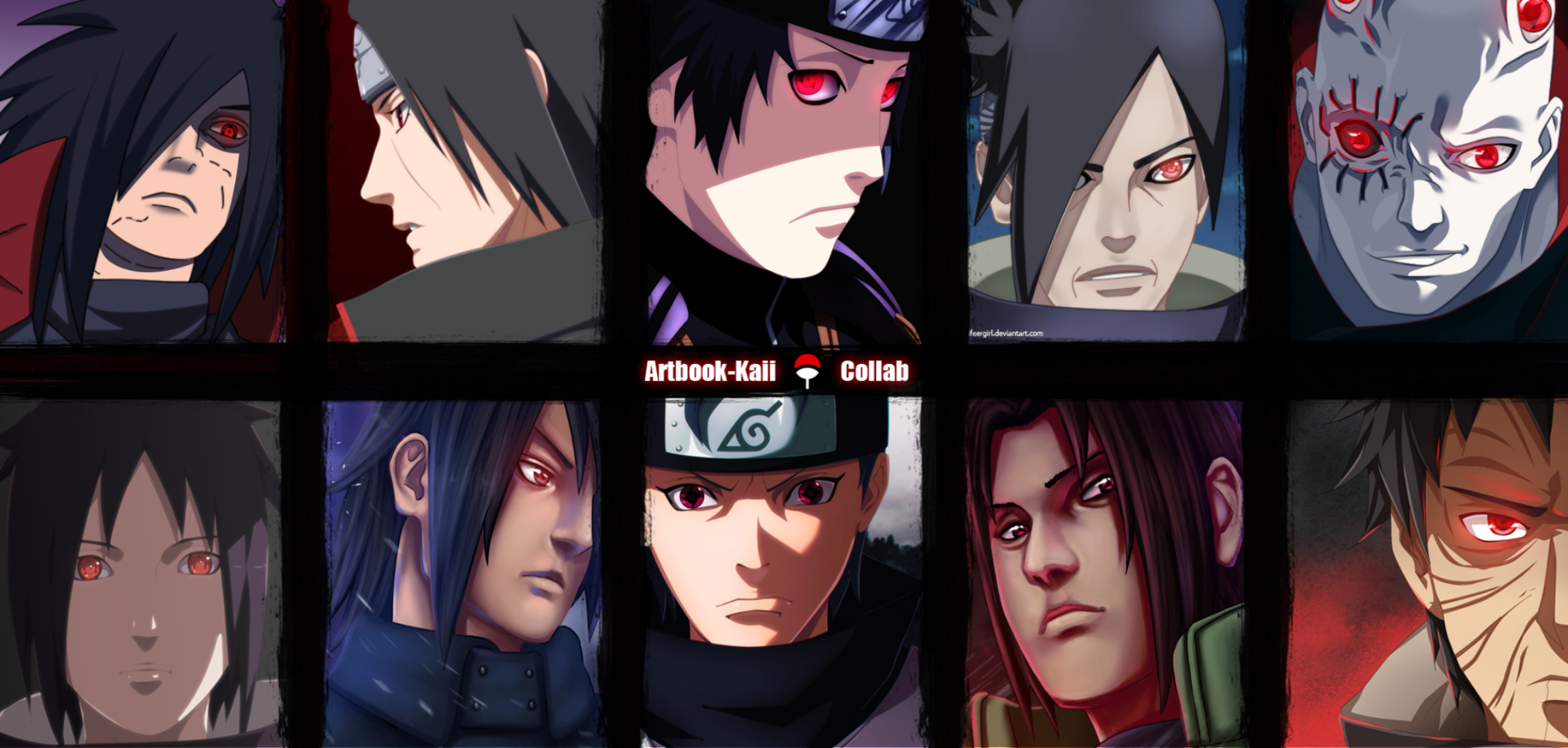 2300x1100 Obito Uchiha, Fugaku Uchiha, Shin Uchiha, Izuna Uchiha, Kagami Uchiha, Sasuke Uchiha, Itachi Uchiha, Madara Uchiha, Tajima Uchiha, Shisui Uchiha wallpaper. Mocah HD Wallpaper, Dual Screen