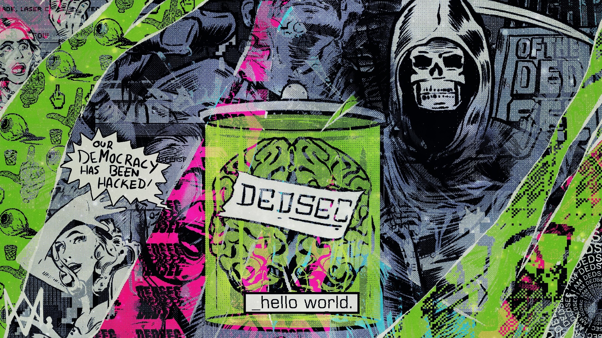 1920x1080 Dedsec Wallpaper Watch Dogs 2, Desktop