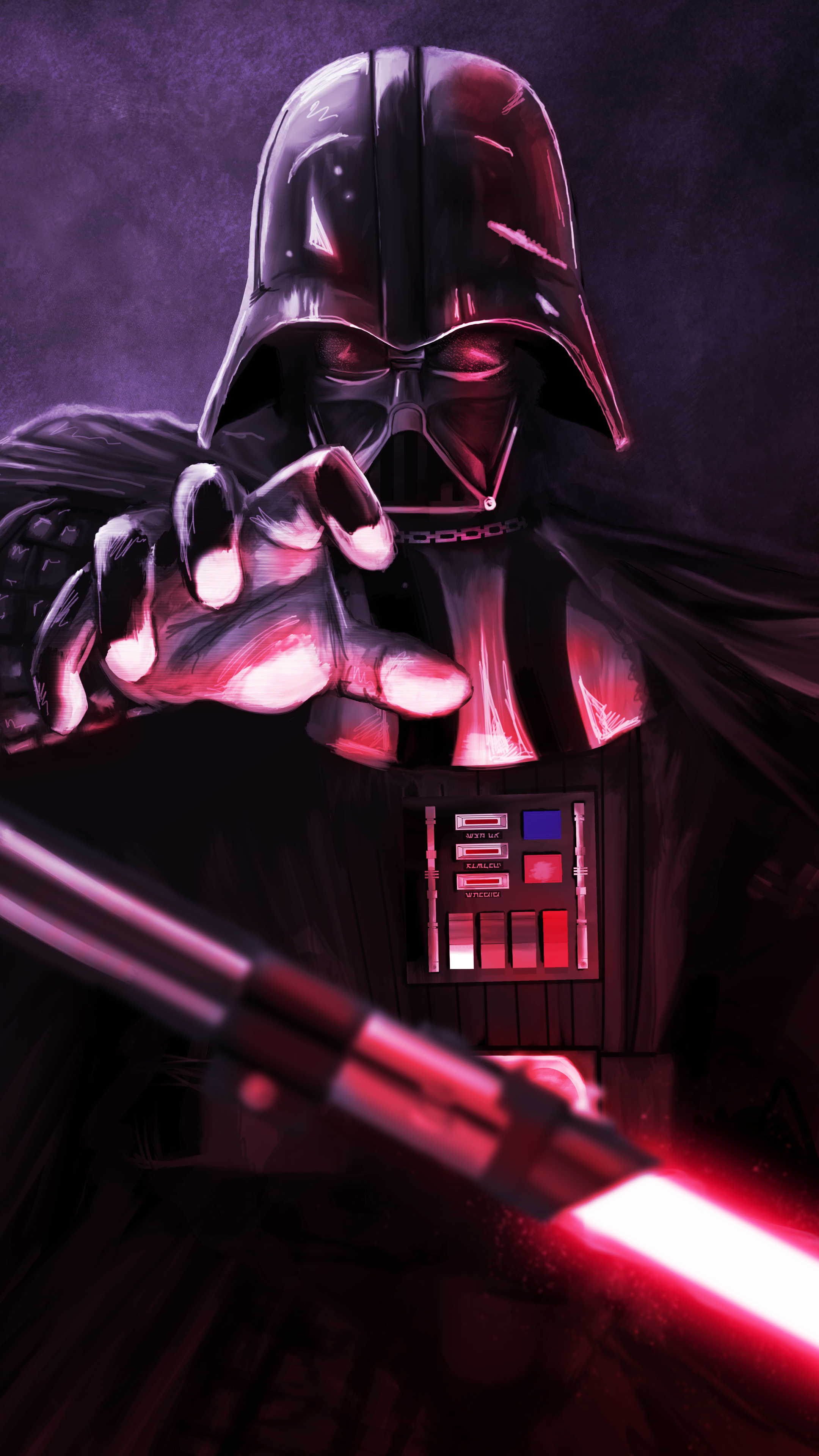 2160x3840 Wallpaper Anakin Skywalker, Sith, Luke, Phone