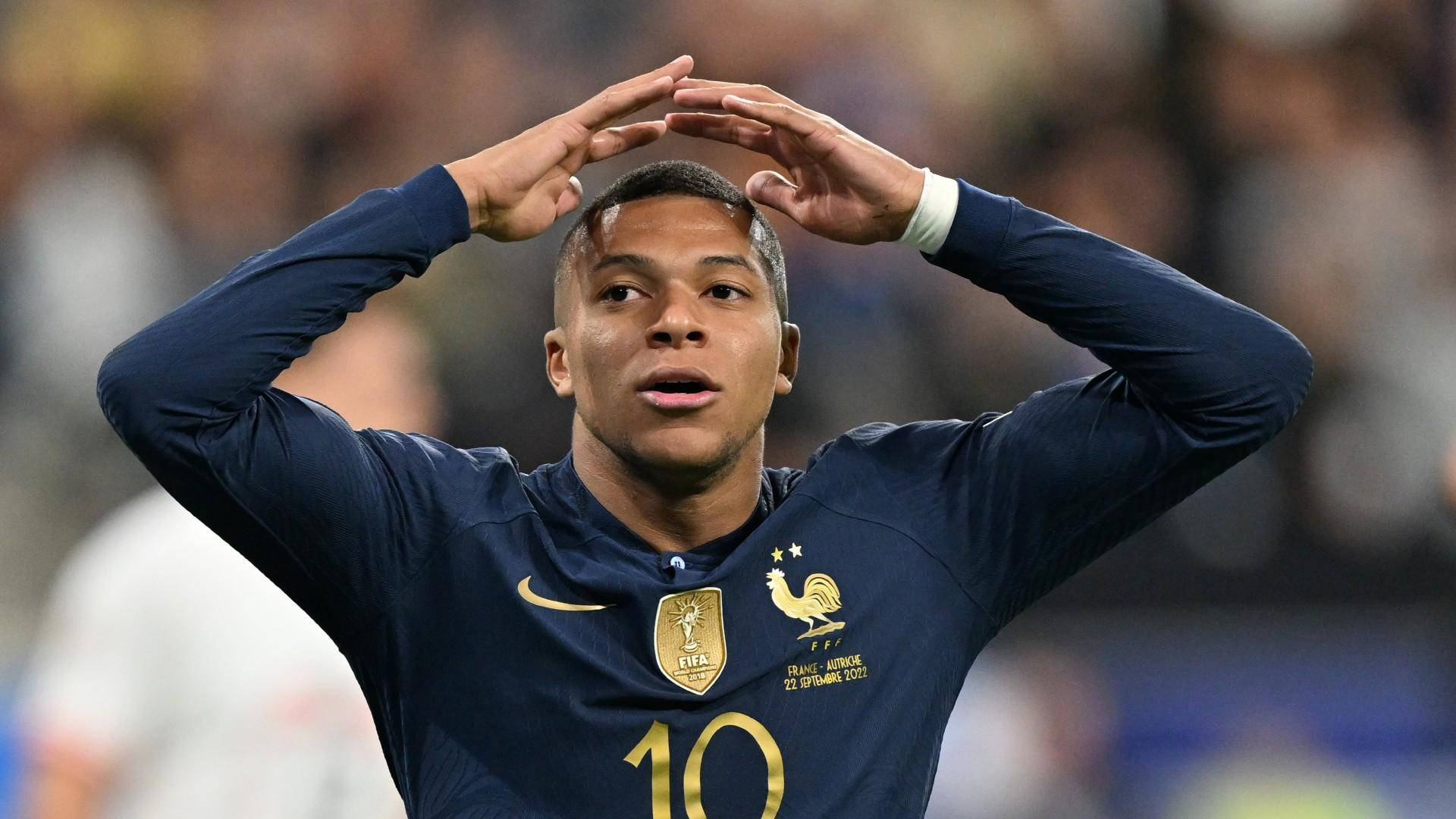 1920x1080 Download Cool French National Football Team Kylian Mbappe Wallpaper, Desktop