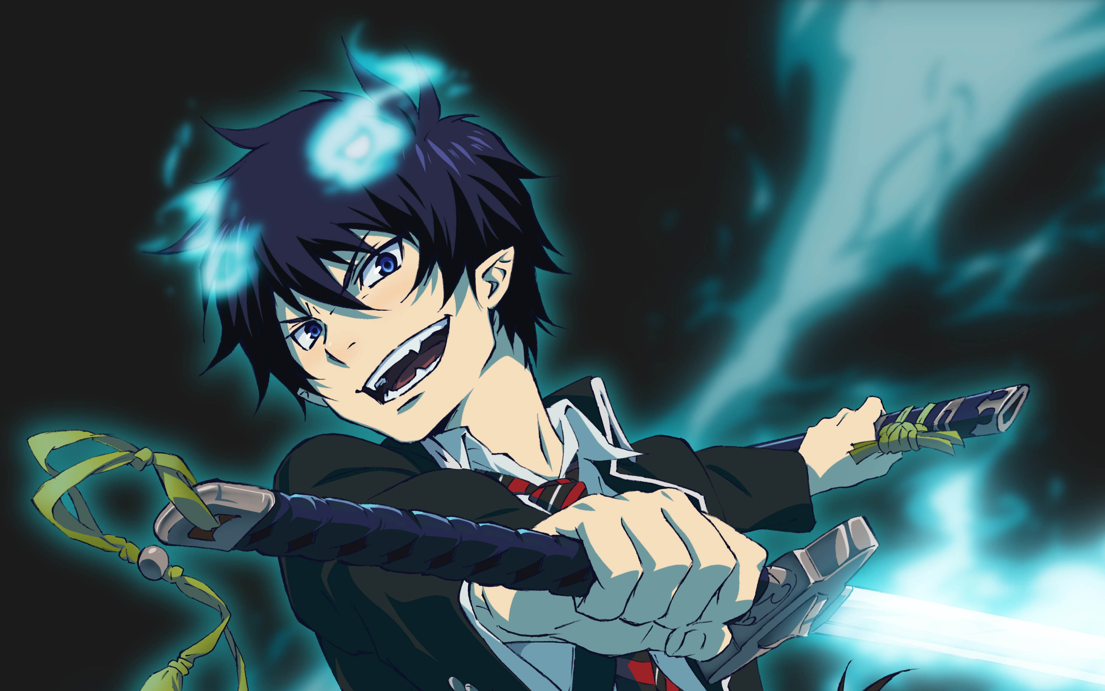 3840x2400 Rin Okumura, 4k, Manga, Blue Exorcist, Ao No Exorcist Exorcist HD Wallpaper, Desktop