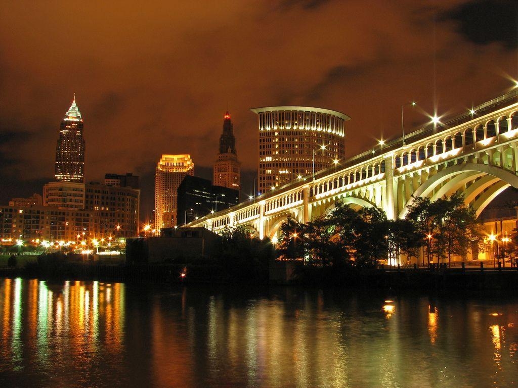 1030x770 Cleveland Skyline Wallpaper Group. HD Wallpaper. Cleveland, Desktop