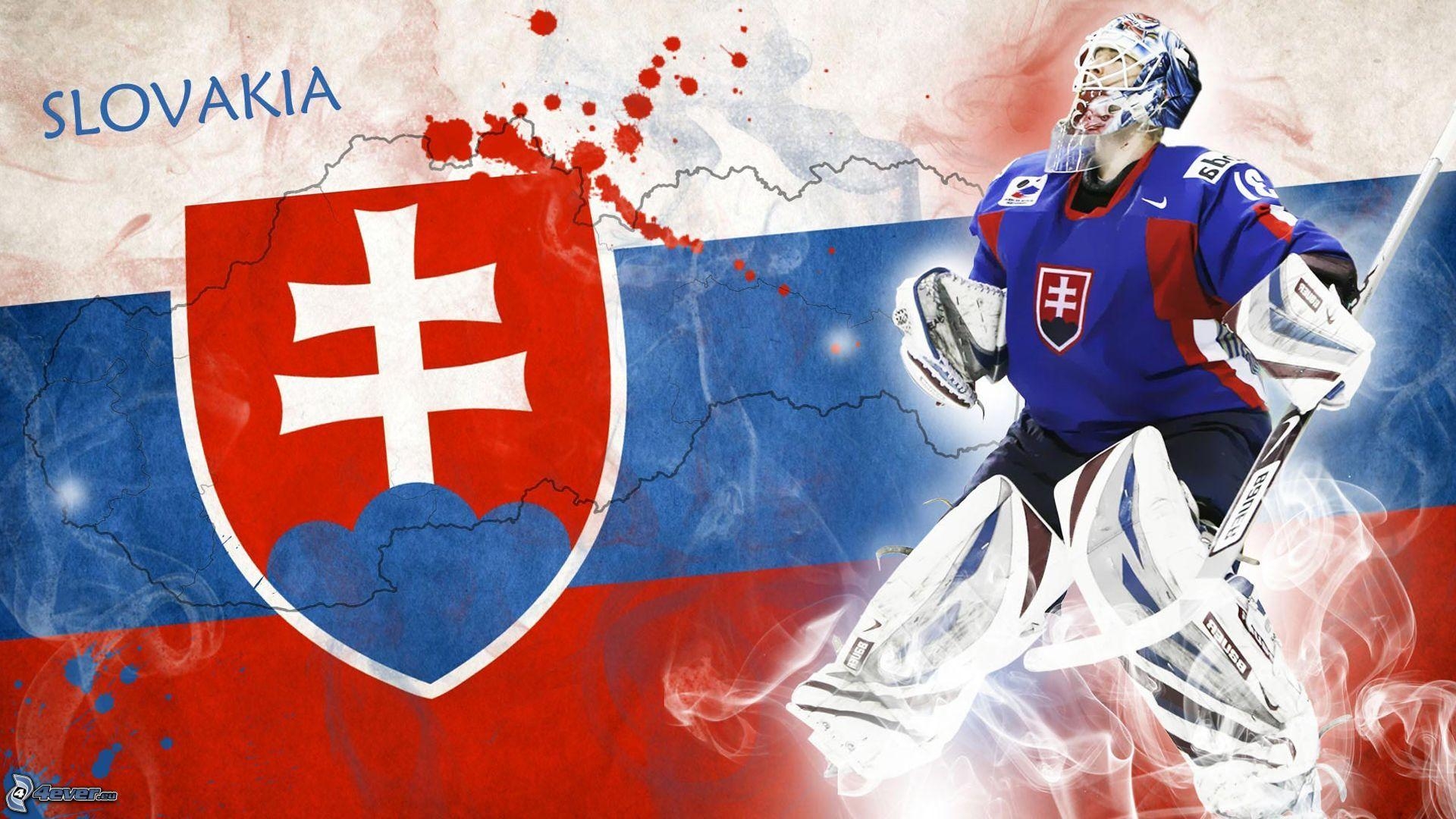 1920x1080 Flag of Slovakia, Desktop