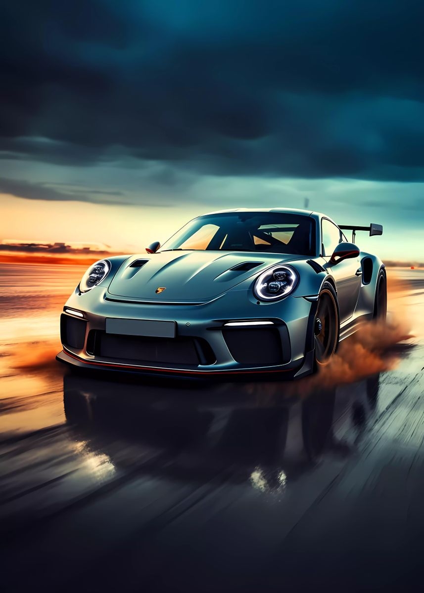 860x1200 Porsche 911 GT3 RS' Poster, Phone