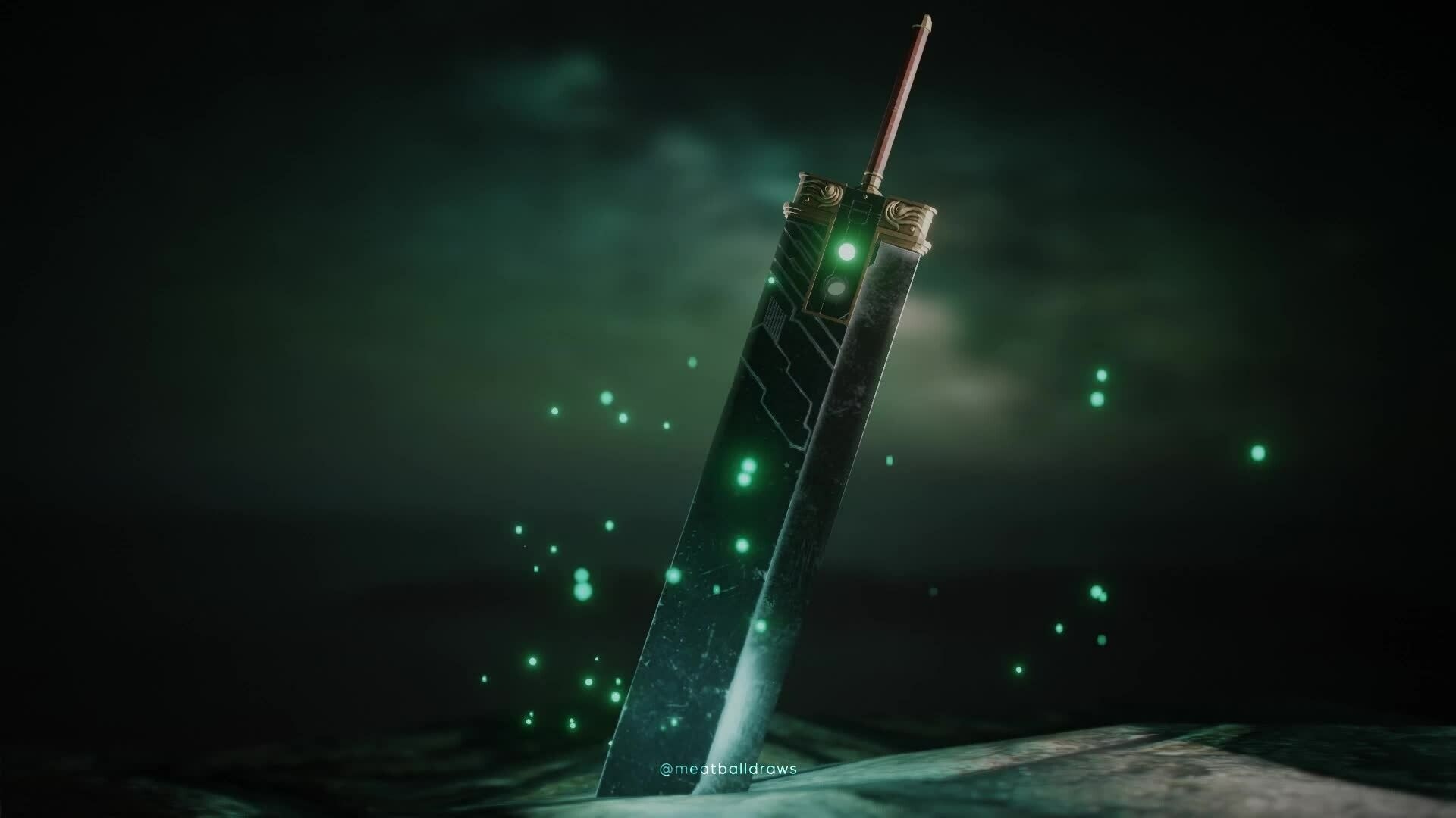 1920x1080 Final Fantasy 7 Buster Sword, Soon You, Desktop