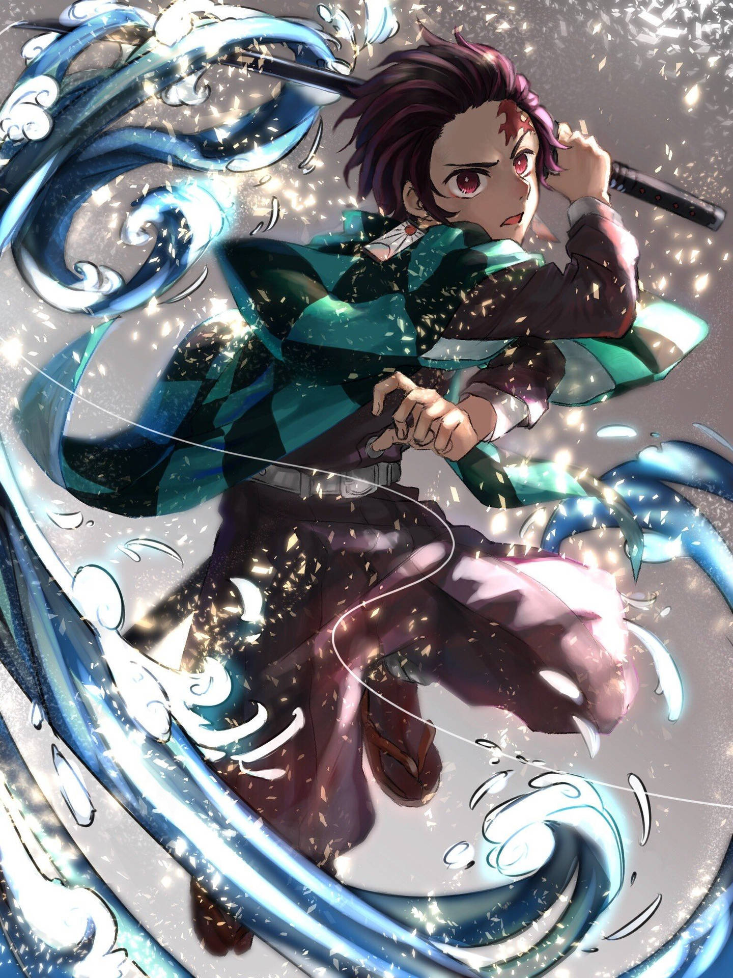 1440x1920 Download Tanjiro strives to protect his loved ones from the dangers of a cruel world. Wallpaper, Phone