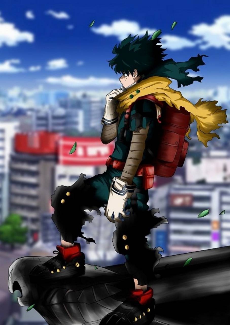 910x1280 Izuku Midorya wallpaper, Phone