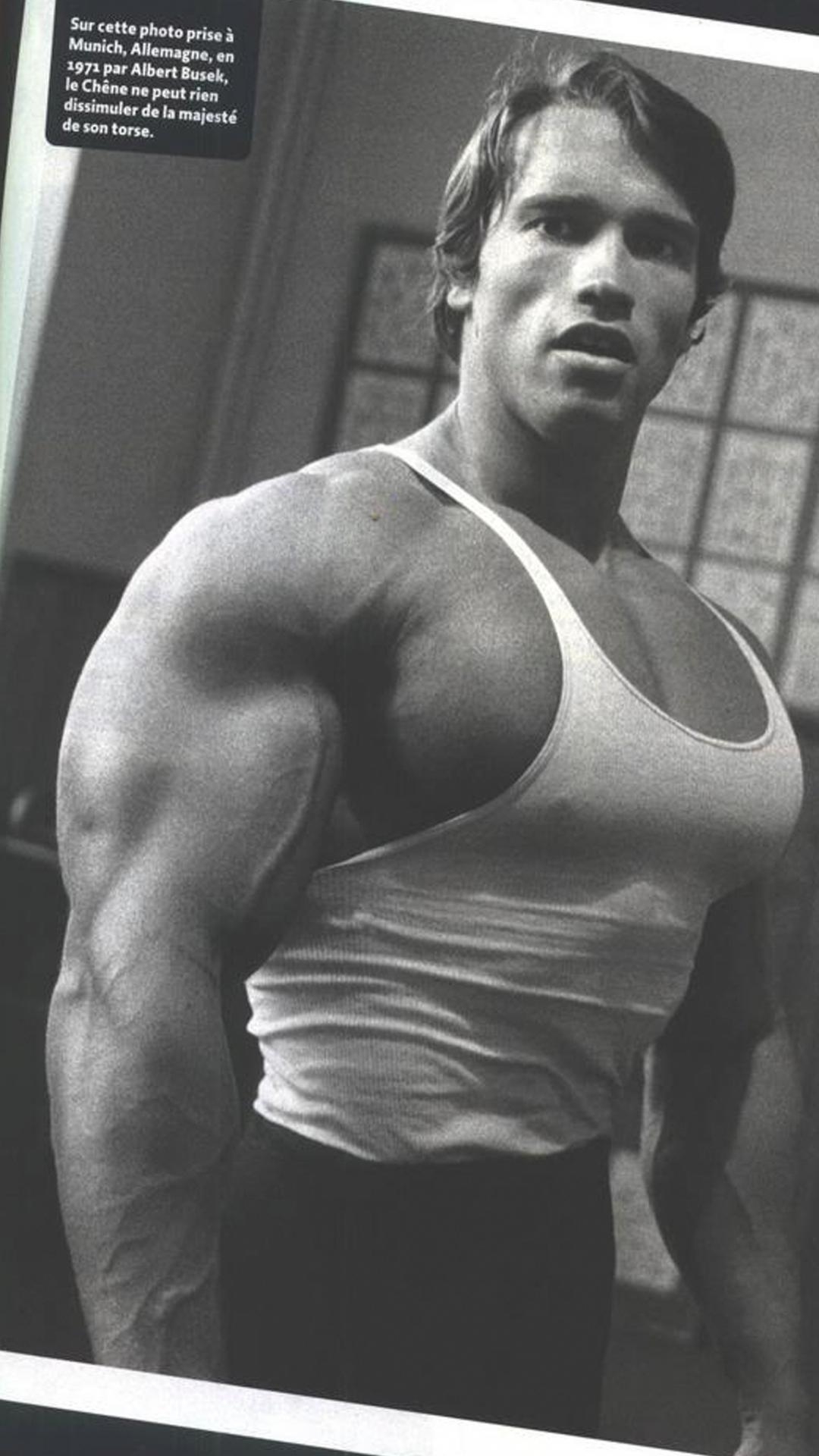 1080x1920 Training Arnold Schwarzenegger Wallpaper For iPhone Day, Phone