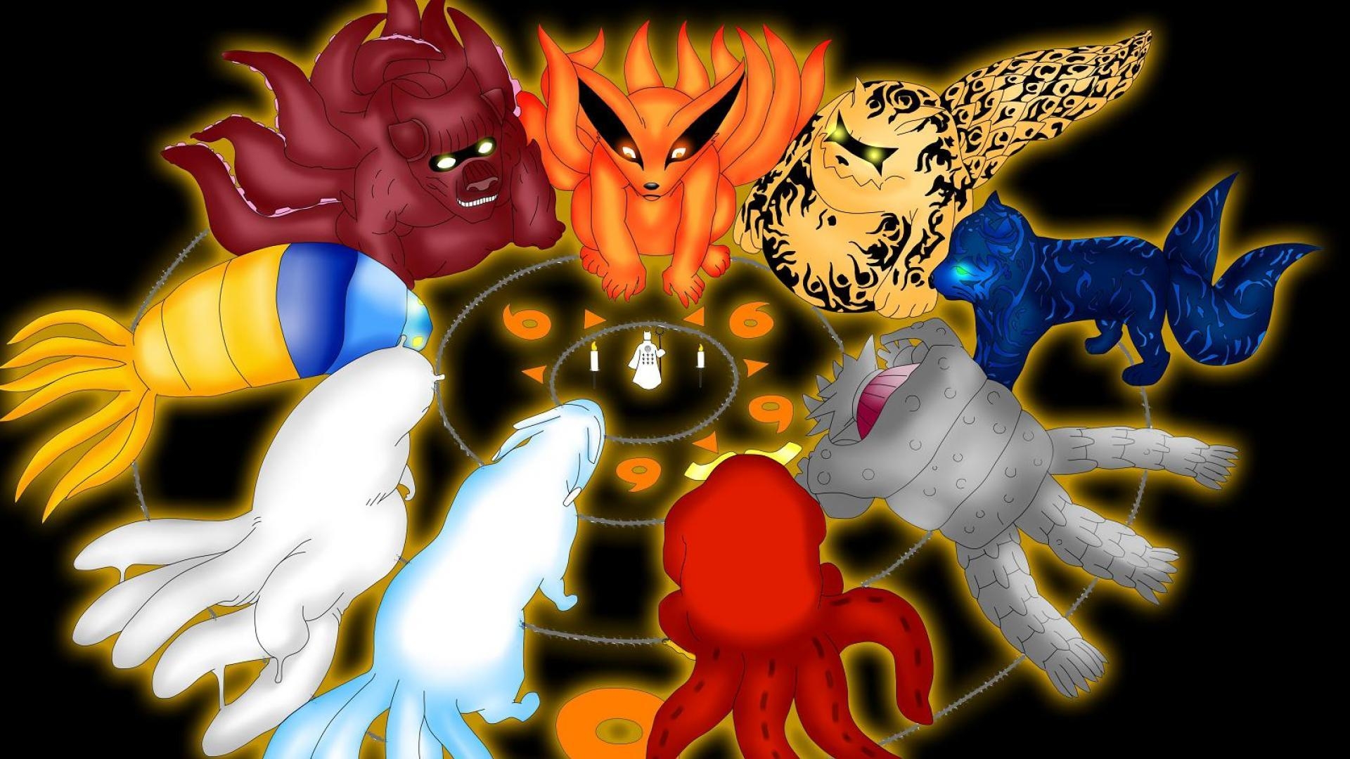 1920x1080 Nine Tails Wallpaper, Desktop