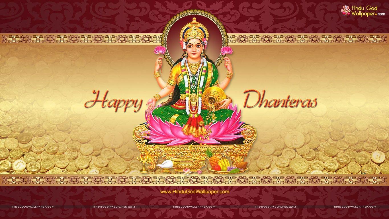 1370x770 Dhanteras Puja Special Wallpaper Free Download, Desktop