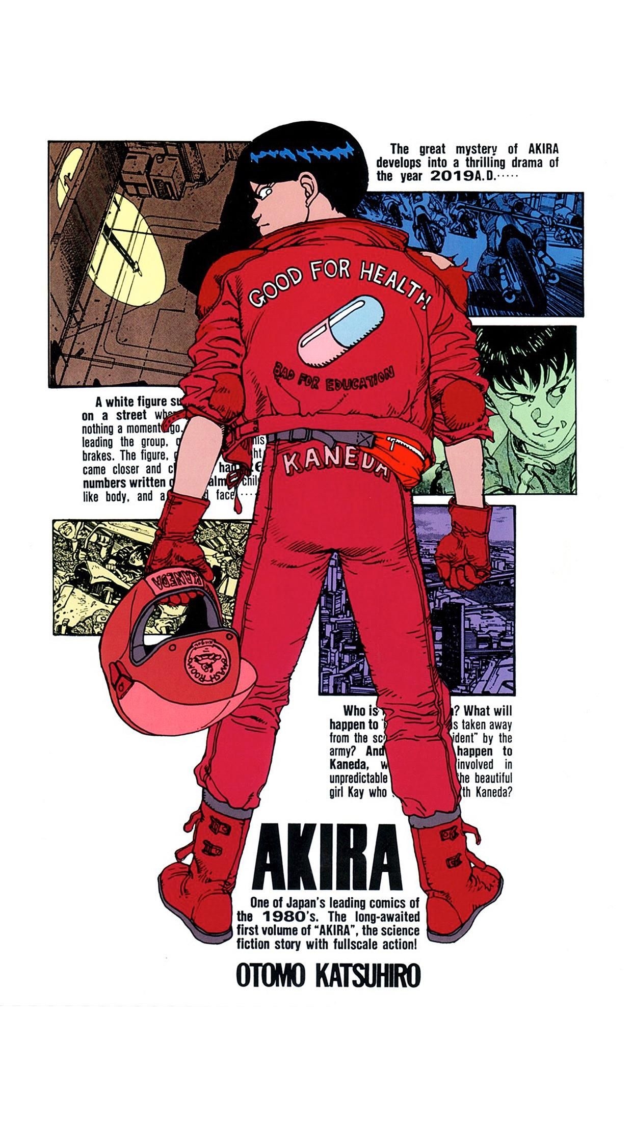 1250x2210 New Smartphone Wallpaper: Akira Poster High Resolution, Phone