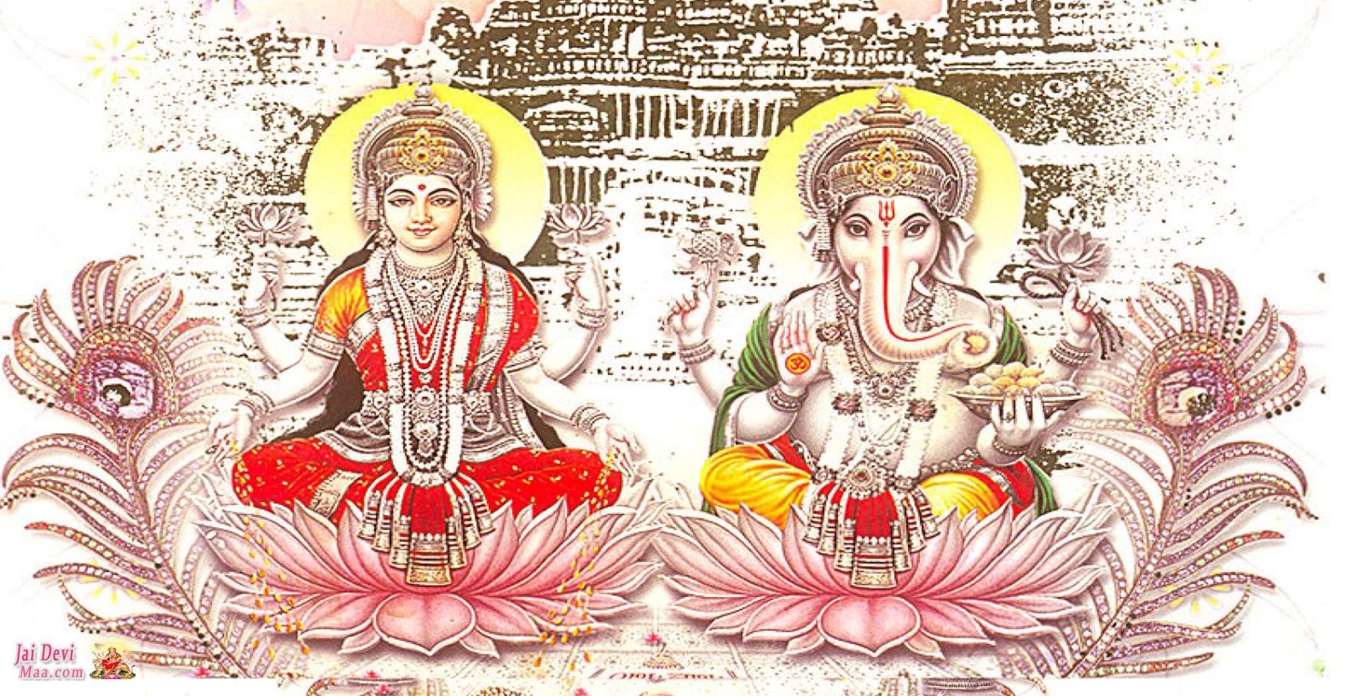 1920x990 God Mahalakshmi HD Wallpaper Ganesh HD Wallpaper & Background Download, Desktop