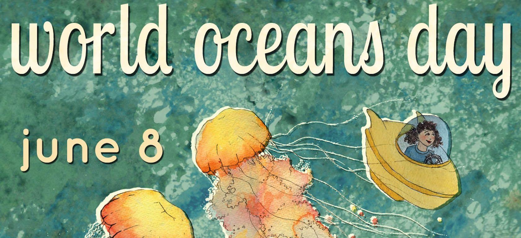 1680x770 Best World Ocean Day Wish Picture And Image, Dual Screen