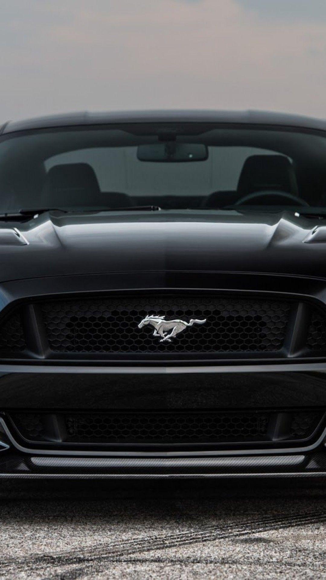 1080x1920 Black Mustang iPhone Wallpaper, Phone