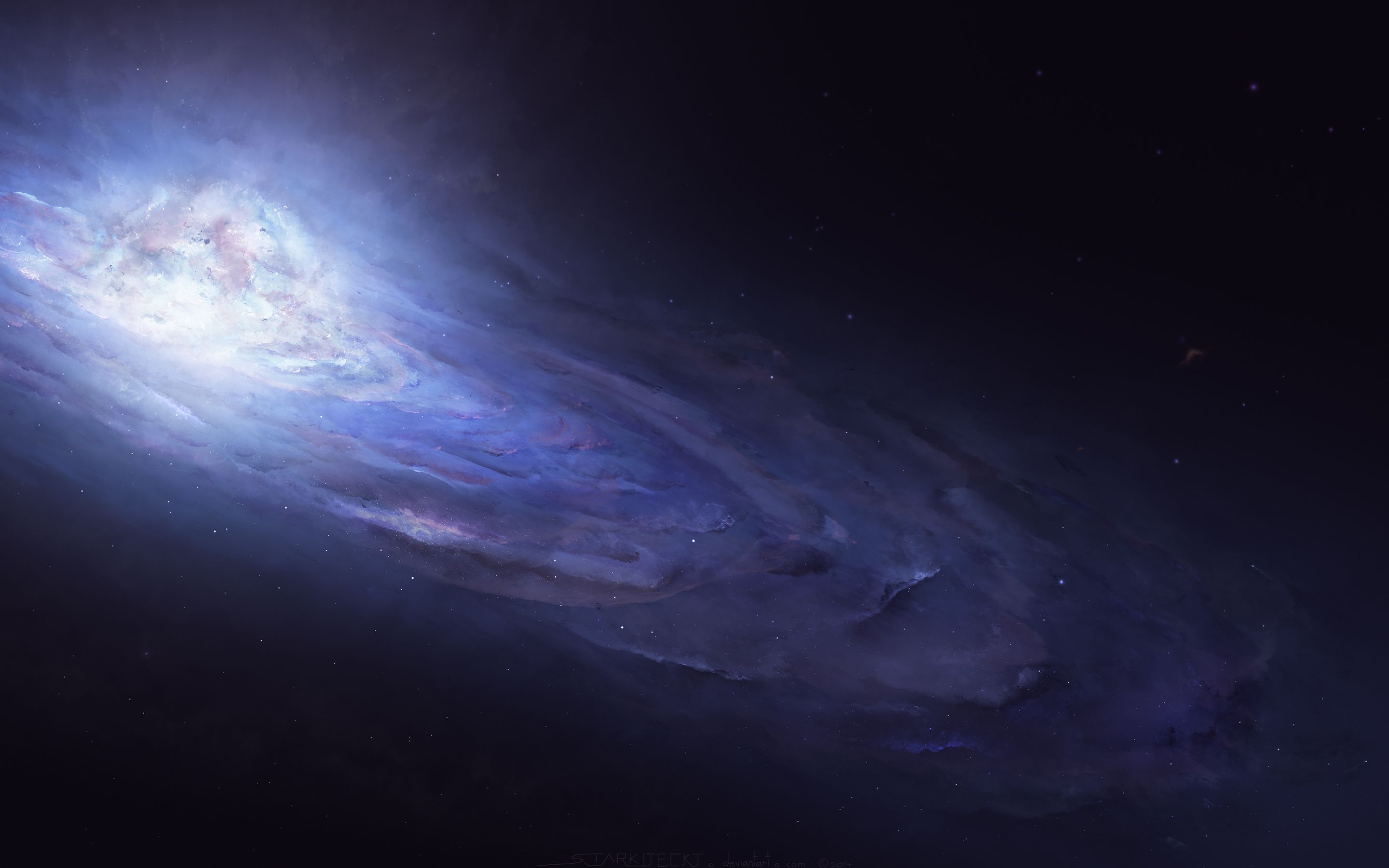 2880x1800 Super HD Galaxy Wallpaper, Desktop