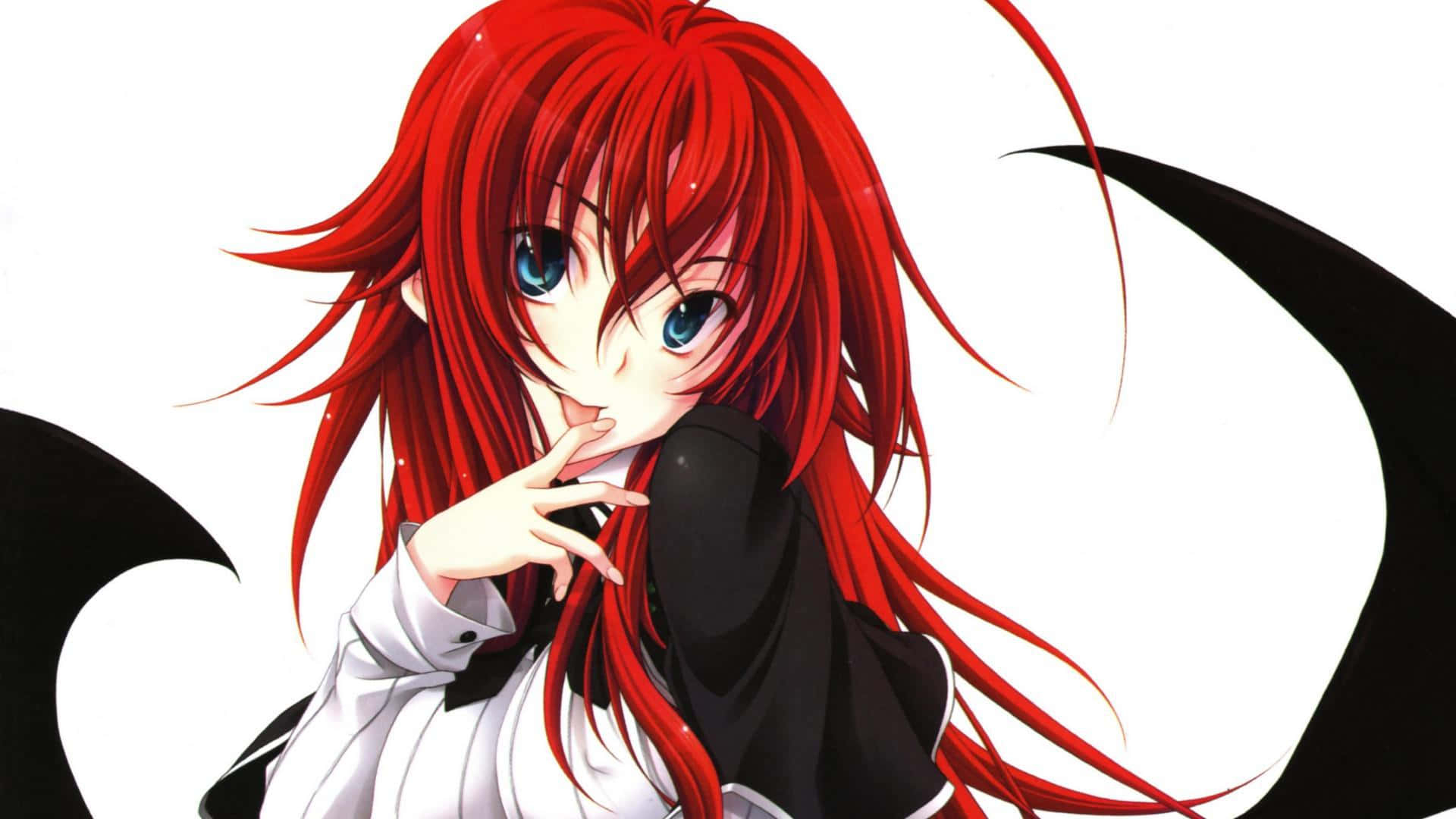 1920x1080 Download Rias Gremory in a Charming Pose Wallpaper, Desktop