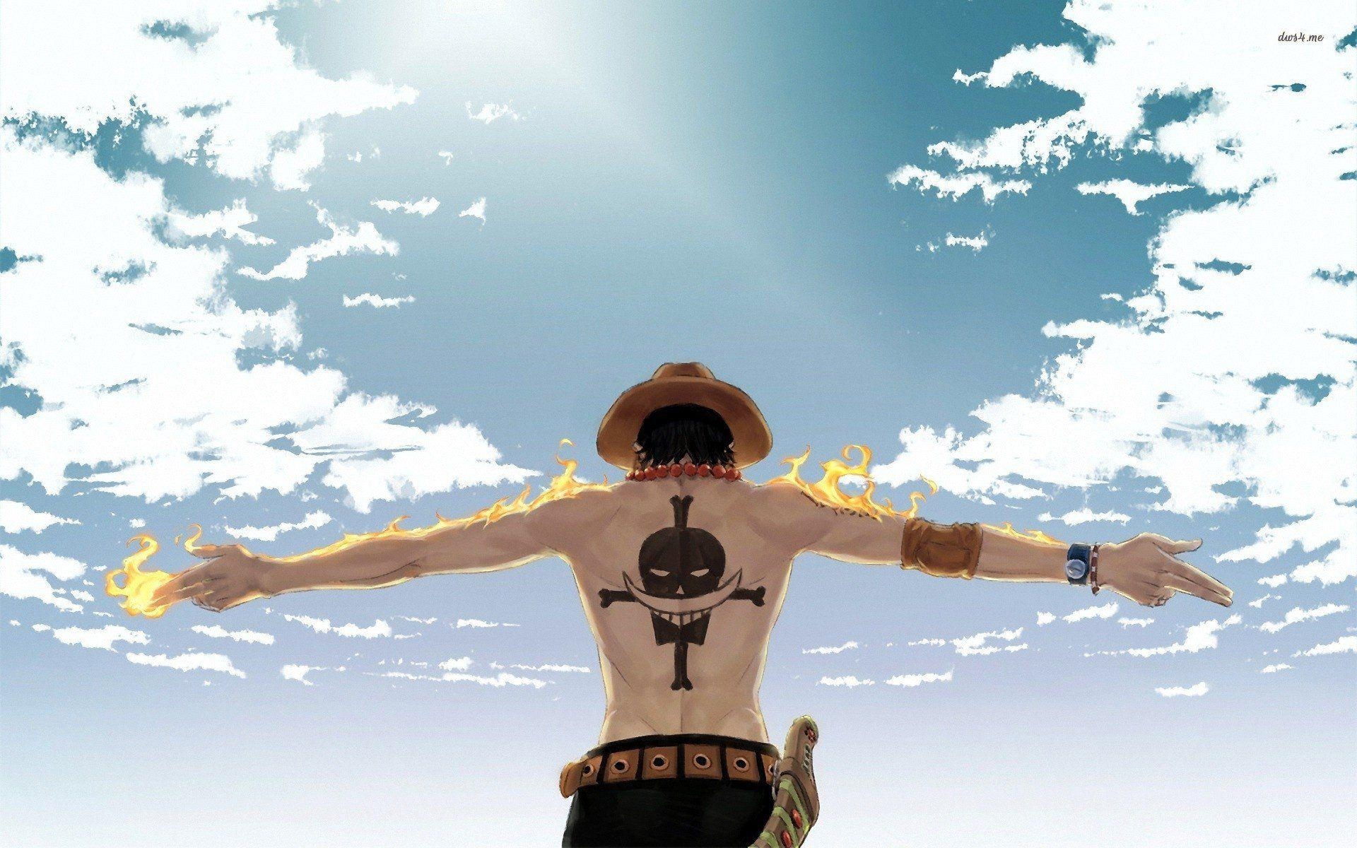 1920x1200 One Piece Ace Wallpaper Free One Piece Ace Background, Desktop