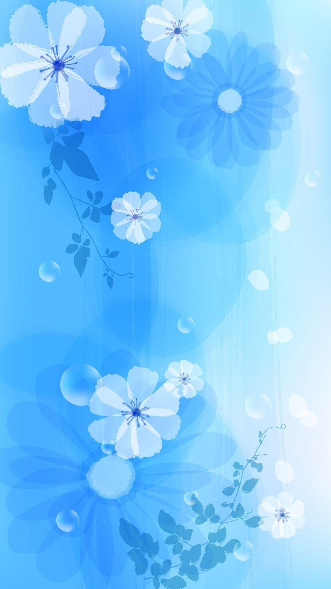 1080x1920 Blue Girly Wallpaper Free Blue Girly Background, Phone