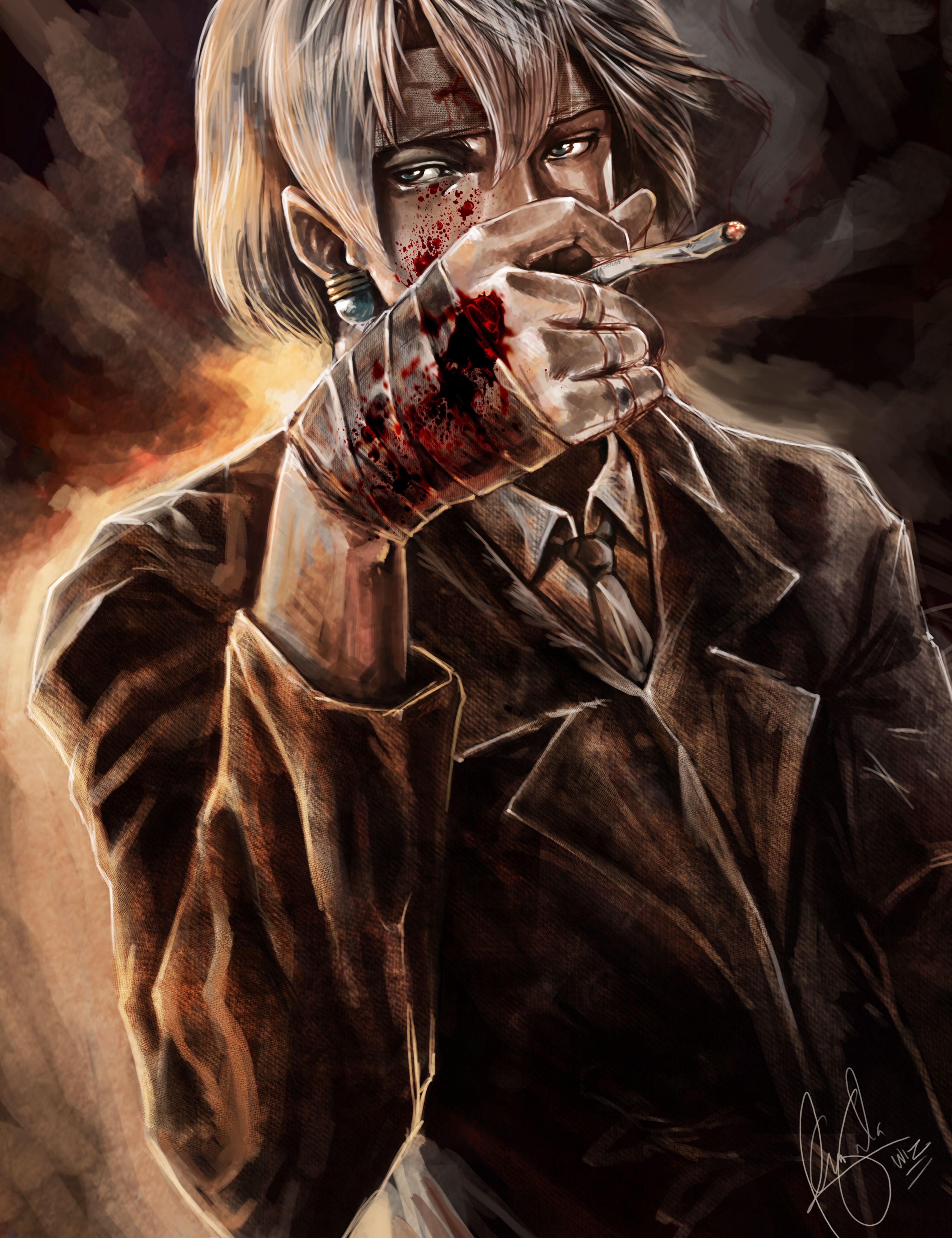 3000x3900 Picture Blood guys Chrollo Lucilfer Fantasy, Phone