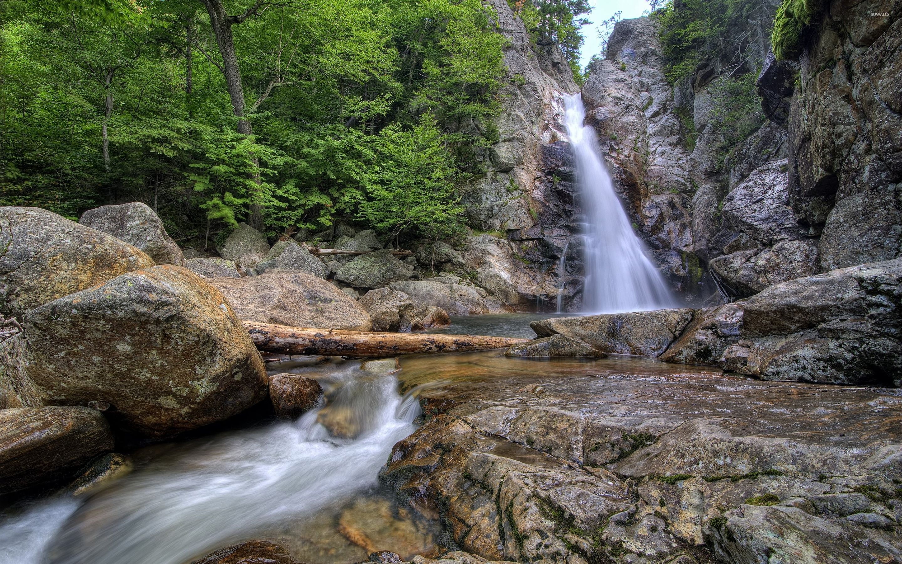 2880x1800 Glen Ellis Falls in New Hampshire wallpaper wallpaper, Desktop