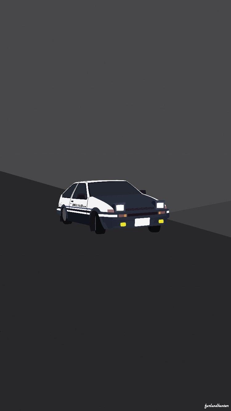 750x1340 Initial D AE86 Phone Wallpaper (credit To U Farlandhunter), Phone