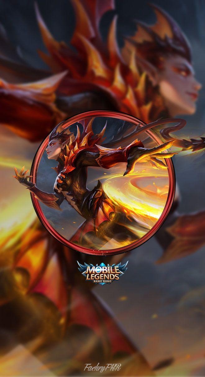 660x1210 Wallpaper Phone Karrie Dragon Queen by FachriFHR. baru. Mobile, Phone