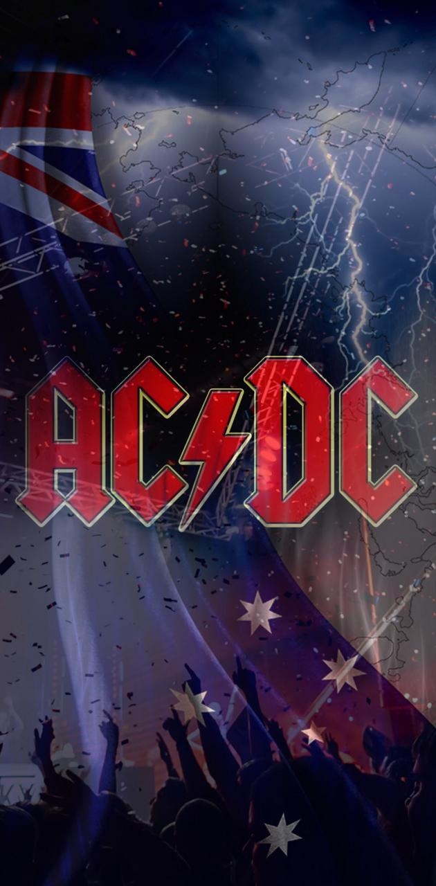 630x1280 ACDC wallpaper, Phone