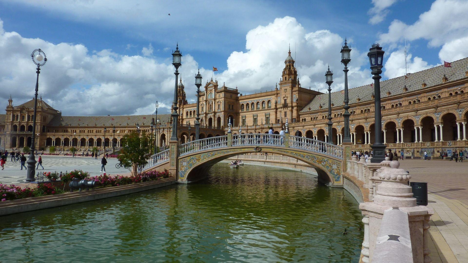 1920x1080 Plaza de Espana Wallpaper and Background Image, Desktop