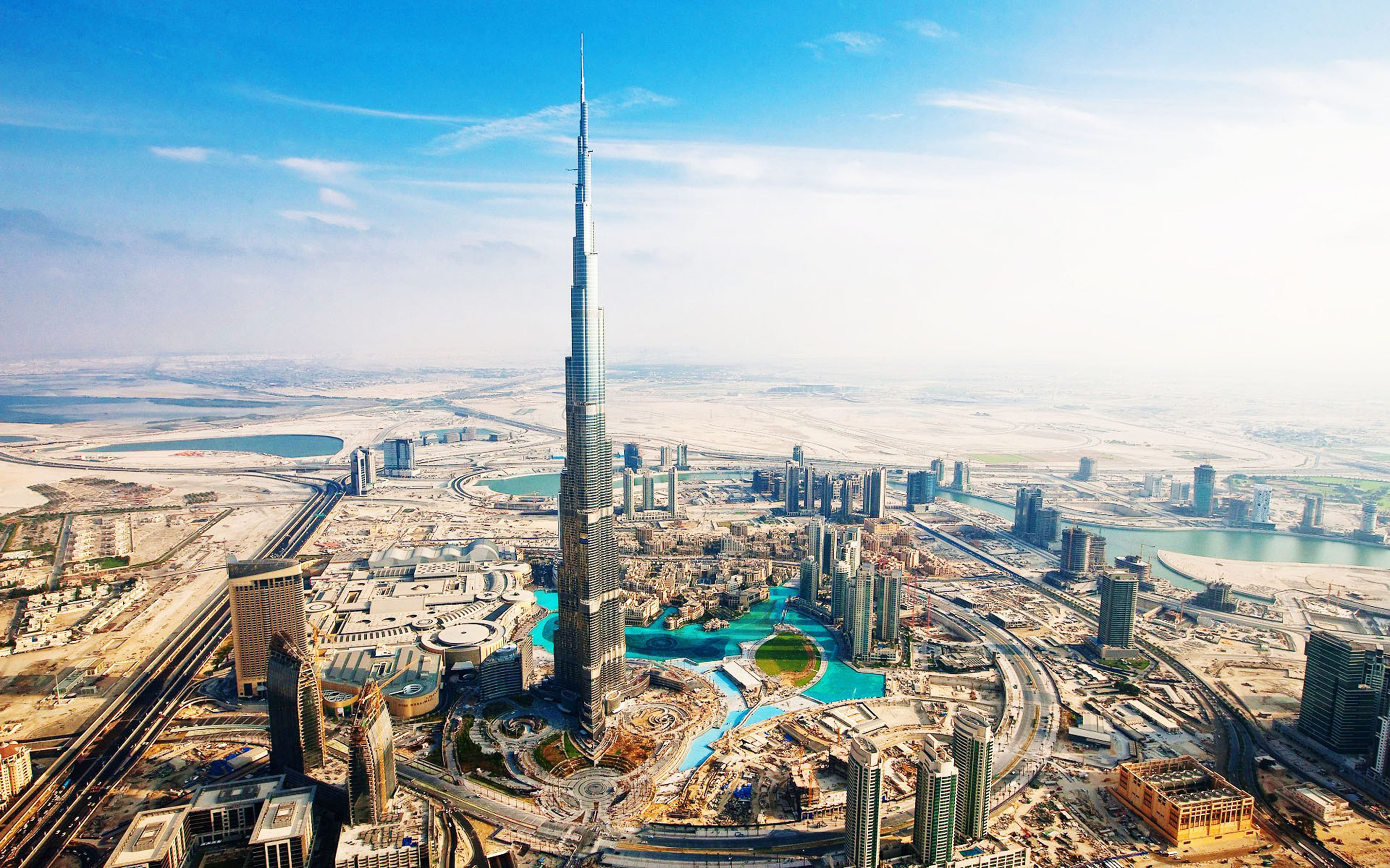 3840x2400 Burj Khalifa Wallpaper 4K, Desktop