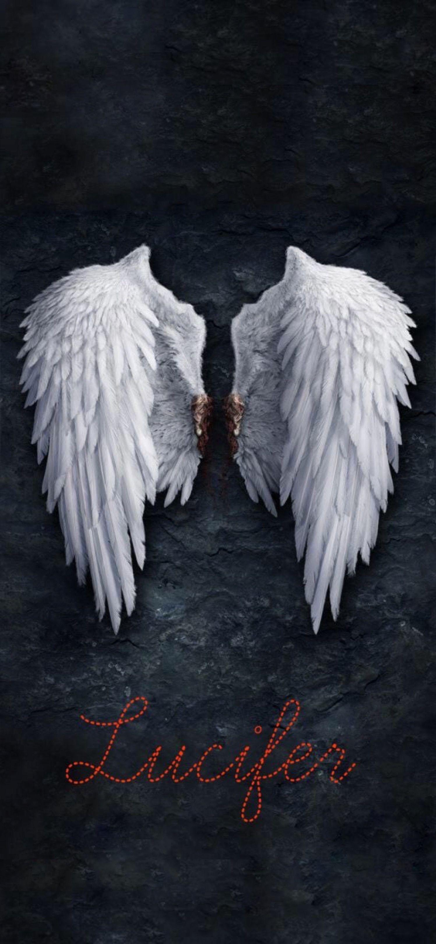 1500x3240 Lucifer Wallpaper. Tom ellis lucifer, Wings wallpaper, Phone