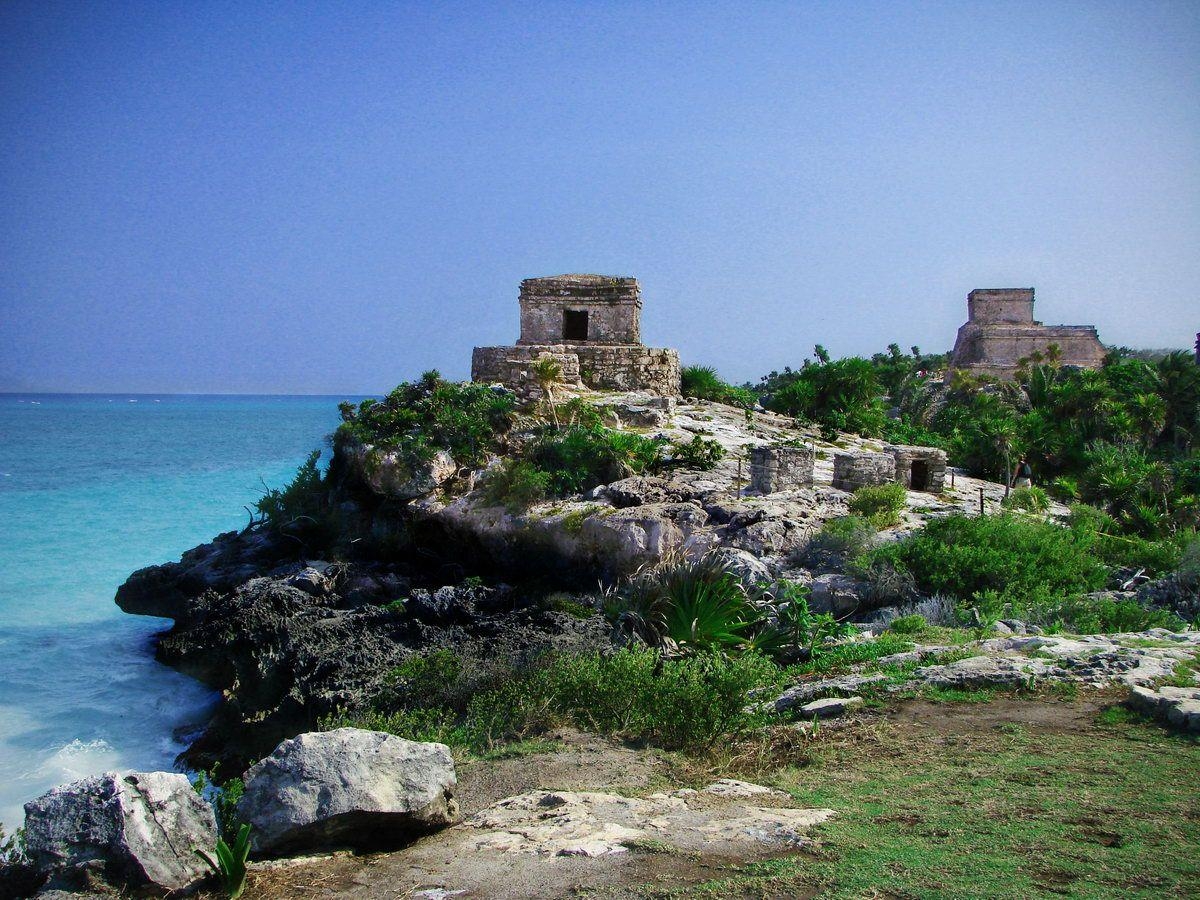 1200x900 Mayan Ruins Tulum Mexico, Desktop