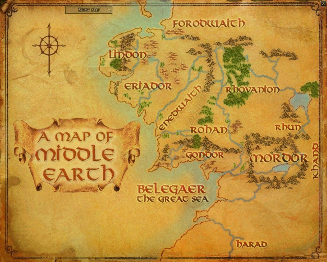 1280x1030 image For > Lord Of The Rings Map Of Middle Earth Wallpaper, Desktop