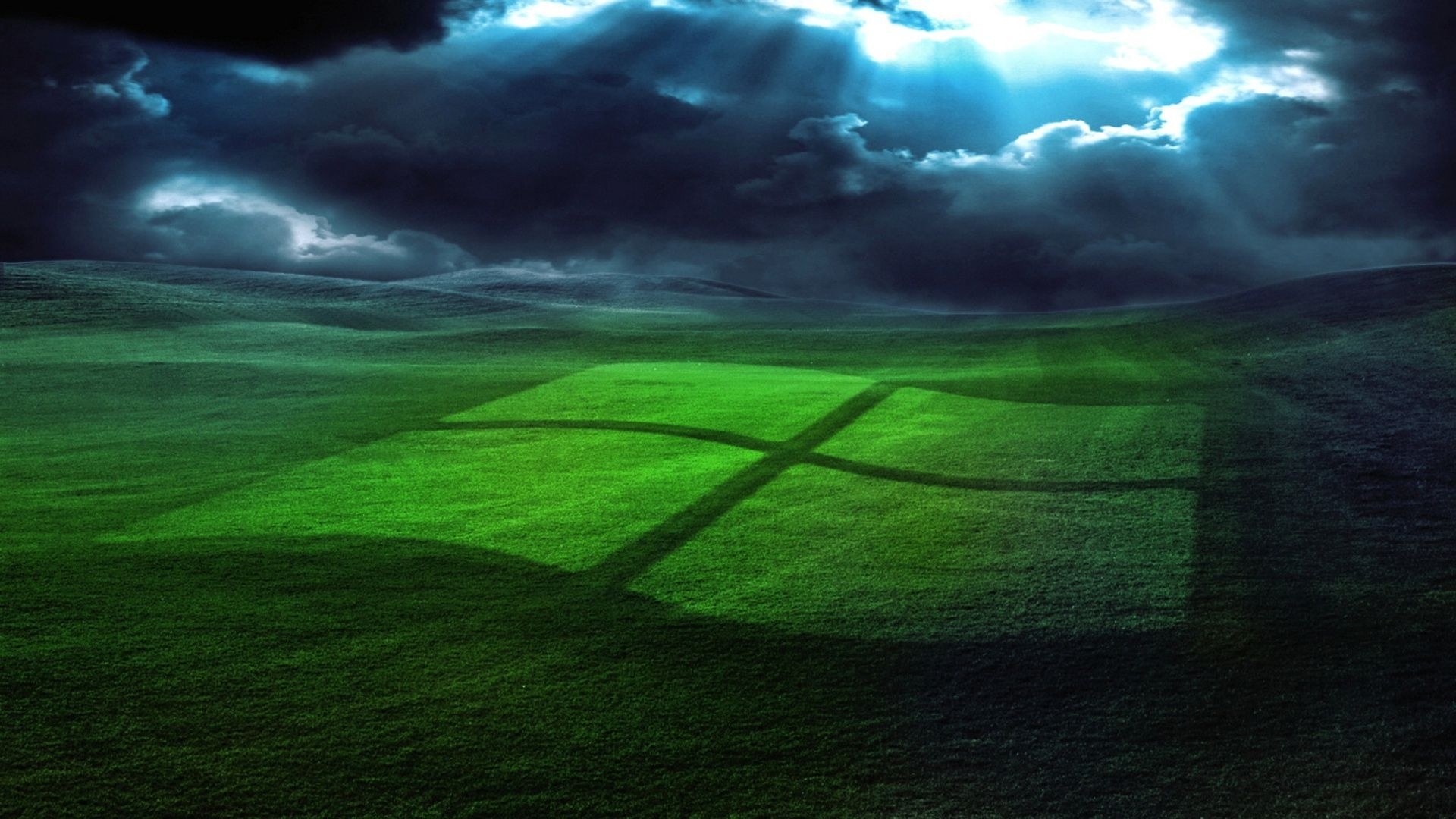 1920x1080 Windows Grass Wallpaper, Desktop