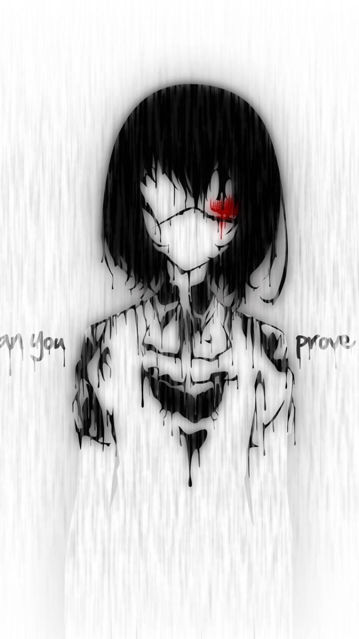 720x1280 Scary Anime Girl wallpaper, Phone